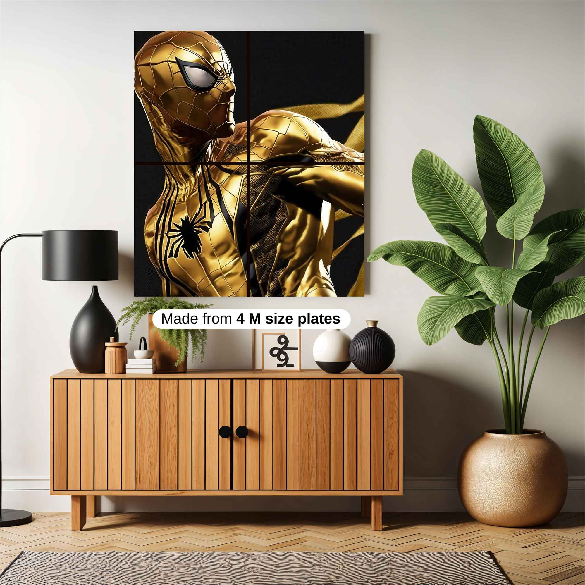 Golden Vigilance Safe Wall Magnetic / M