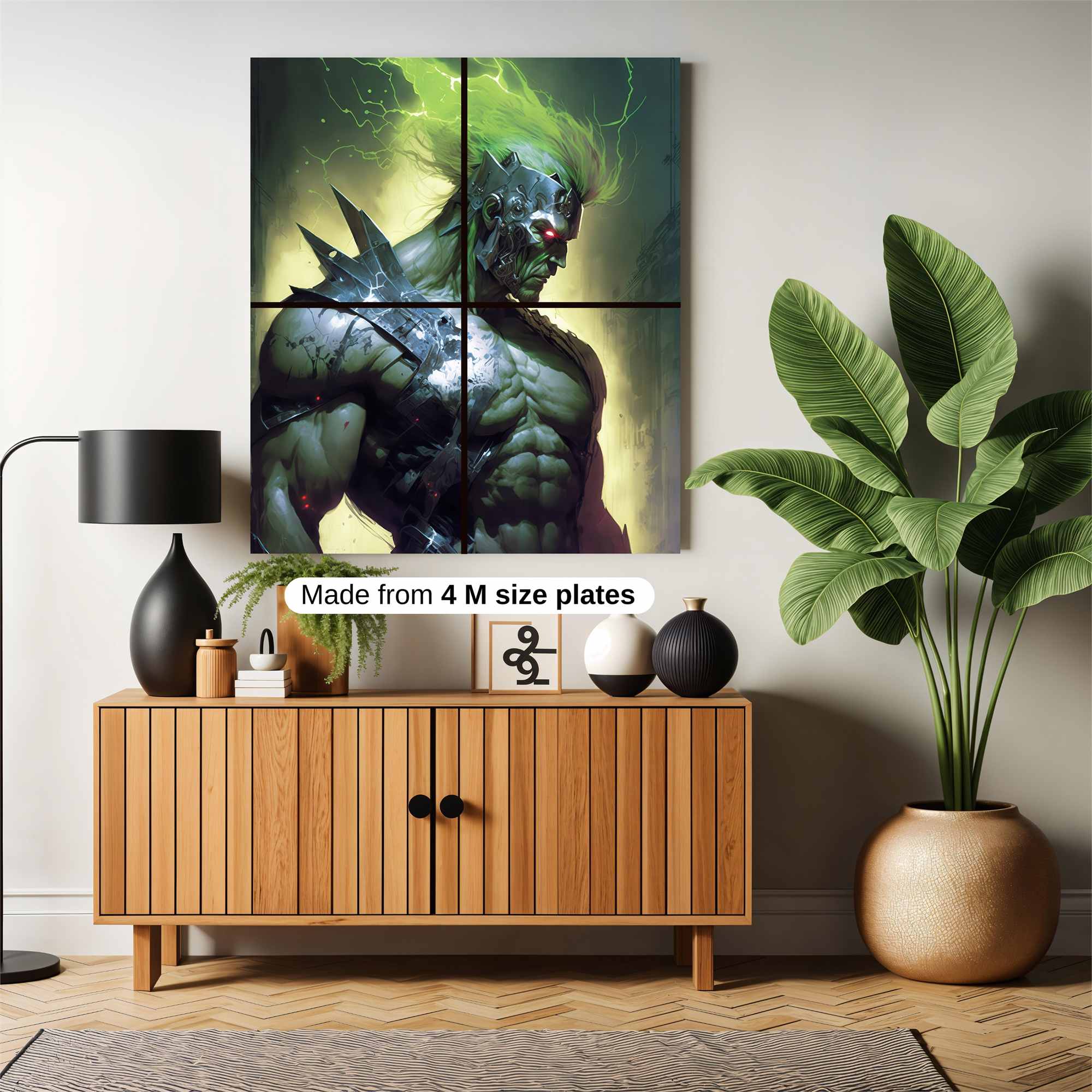 Cyber Hulkstorm Safe Wall Magnetic / M