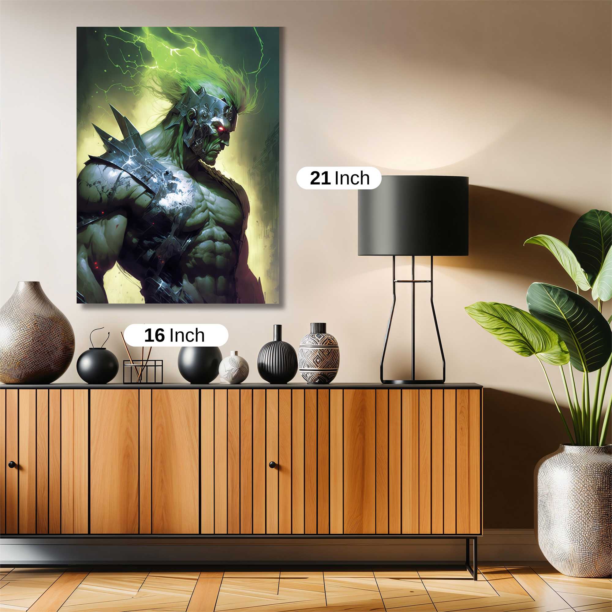 Cyber Hulkstorm Safe Wall Magnetic / M