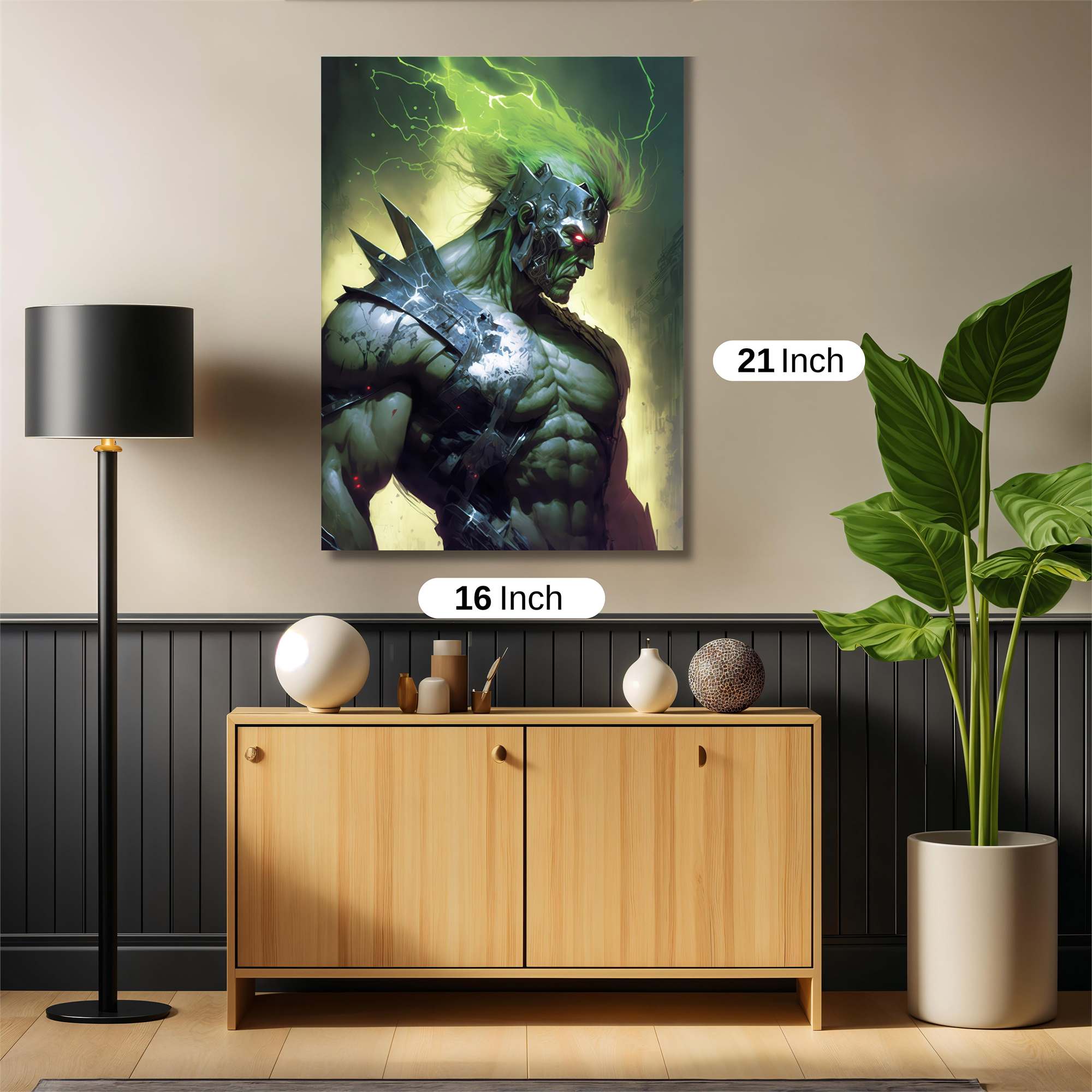 Cyber Hulkstorm Safe Wall Magnetic / M
