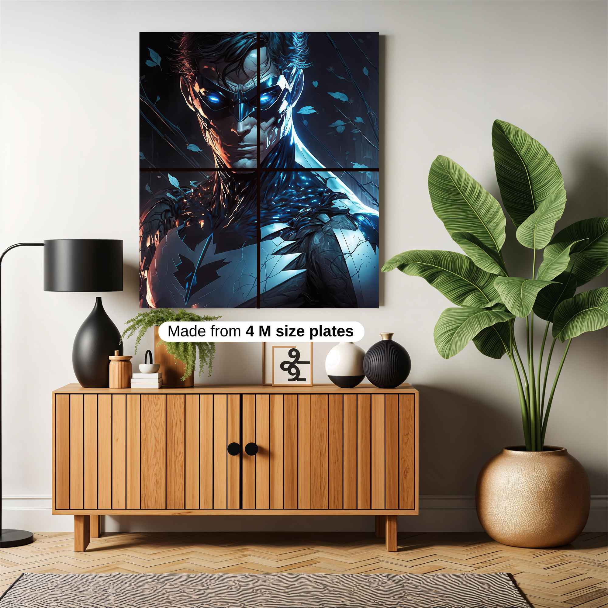 Nightwing Vigilance Safe Wall Magnetic / M