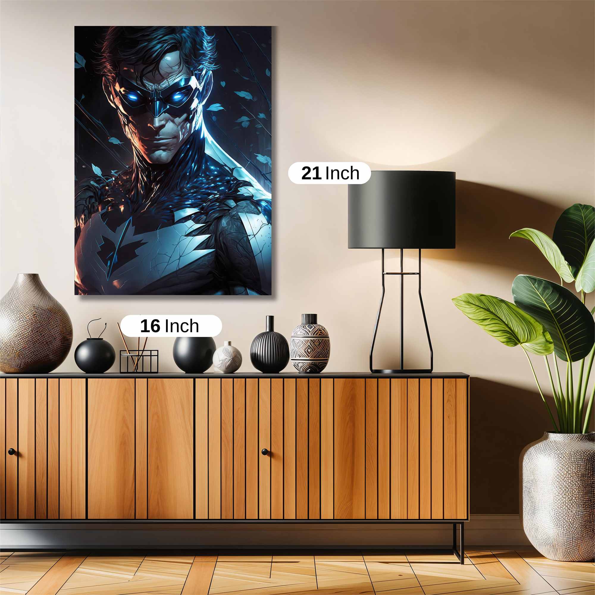 Nightwing Vigilance Safe Wall Magnetic / M