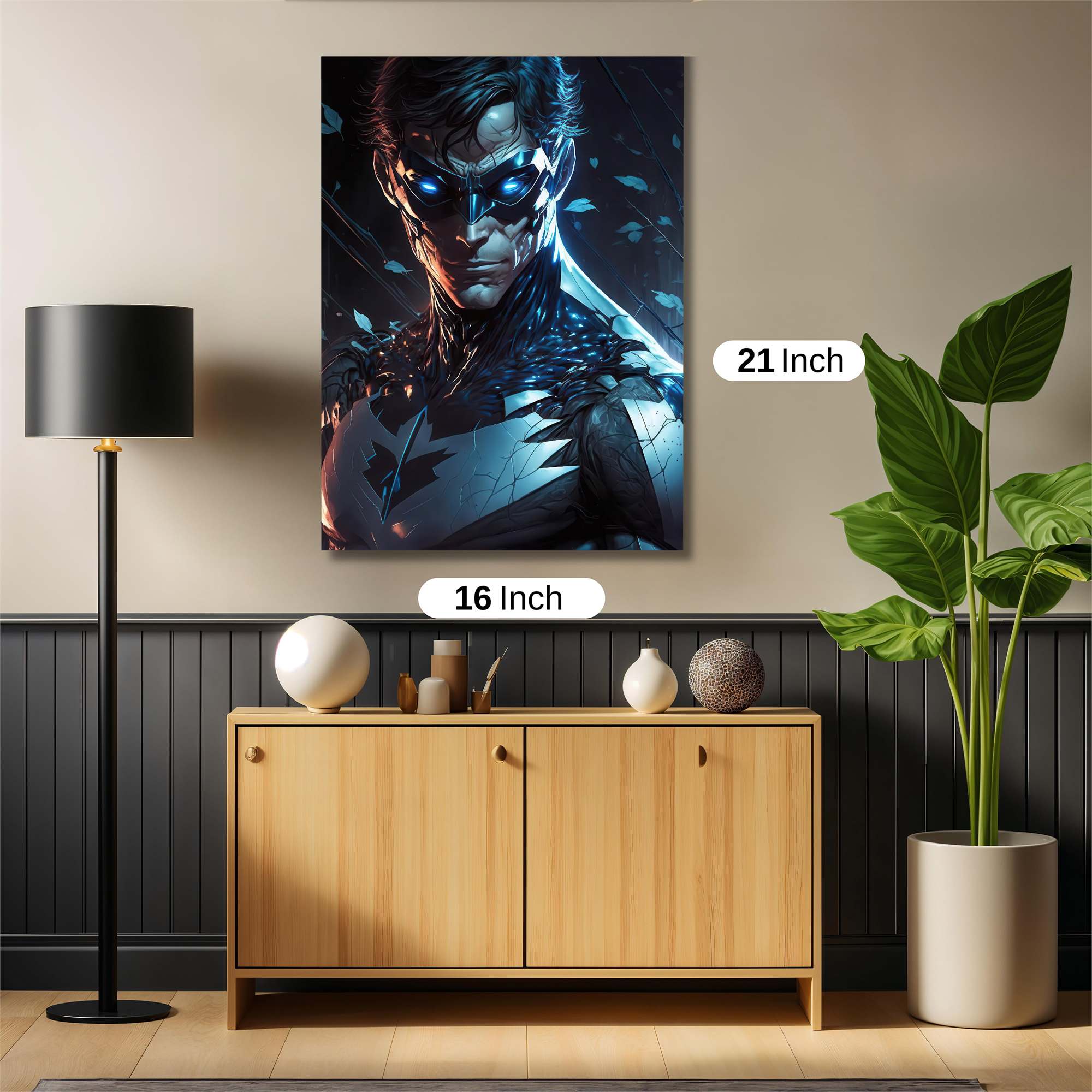 Nightwing Vigilance Safe Wall Magnetic / M
