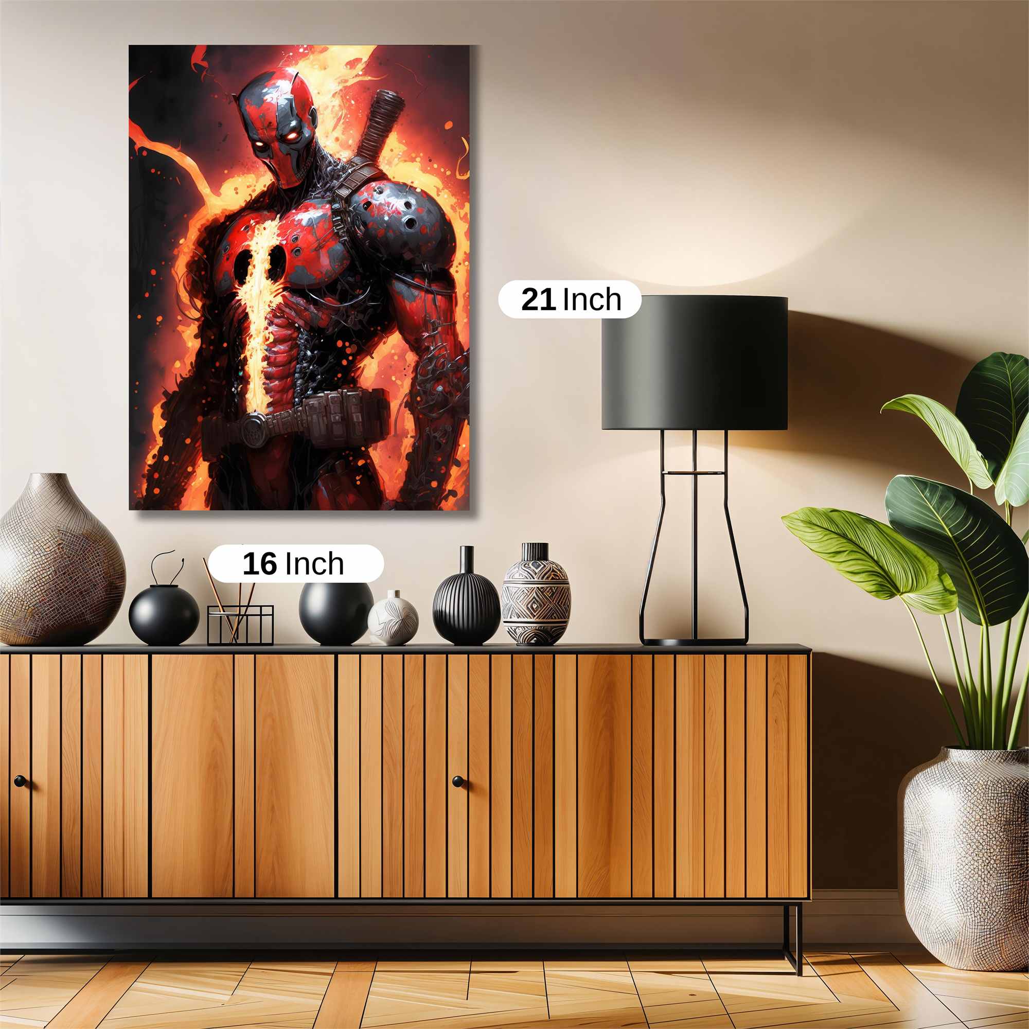 Deadpool Fury Safe Wall Magnetic / M