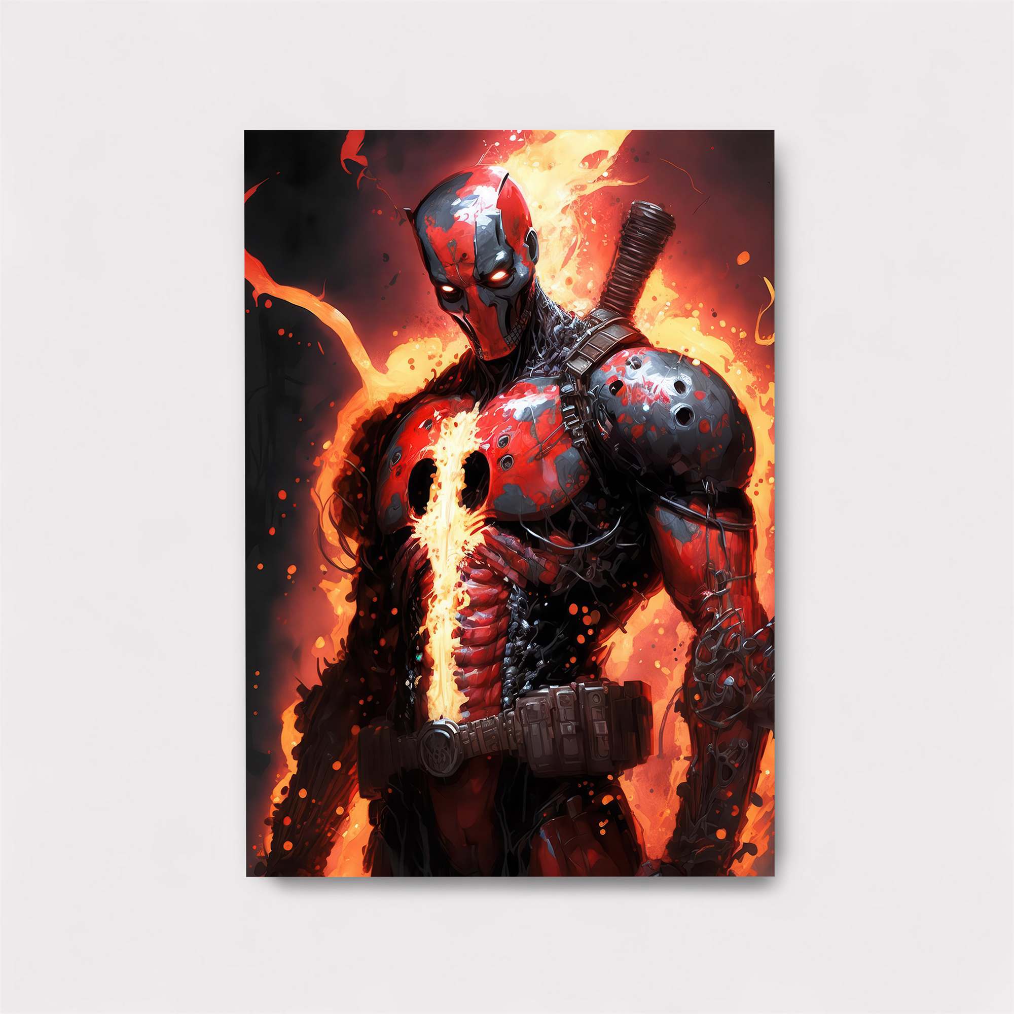 Deadpool Fury Safe Wall Magnetic / M