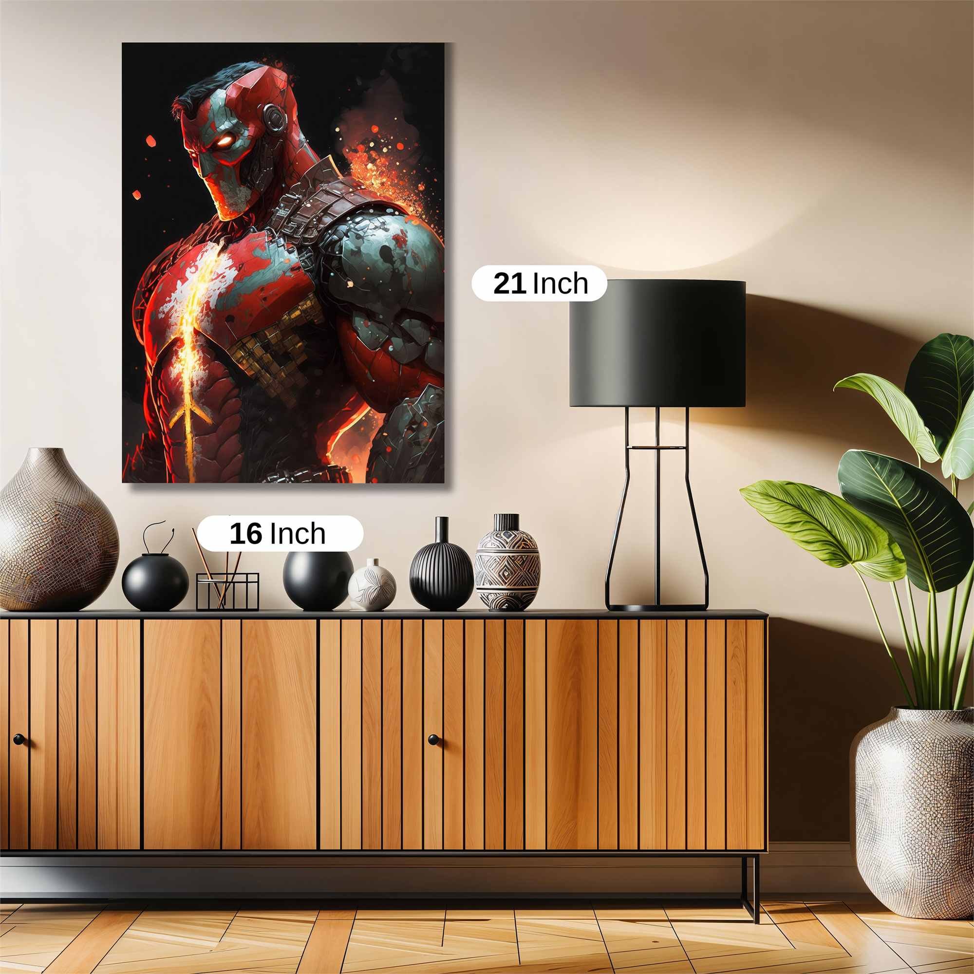 Burning Resolve Safe Wall Magnetic / M
