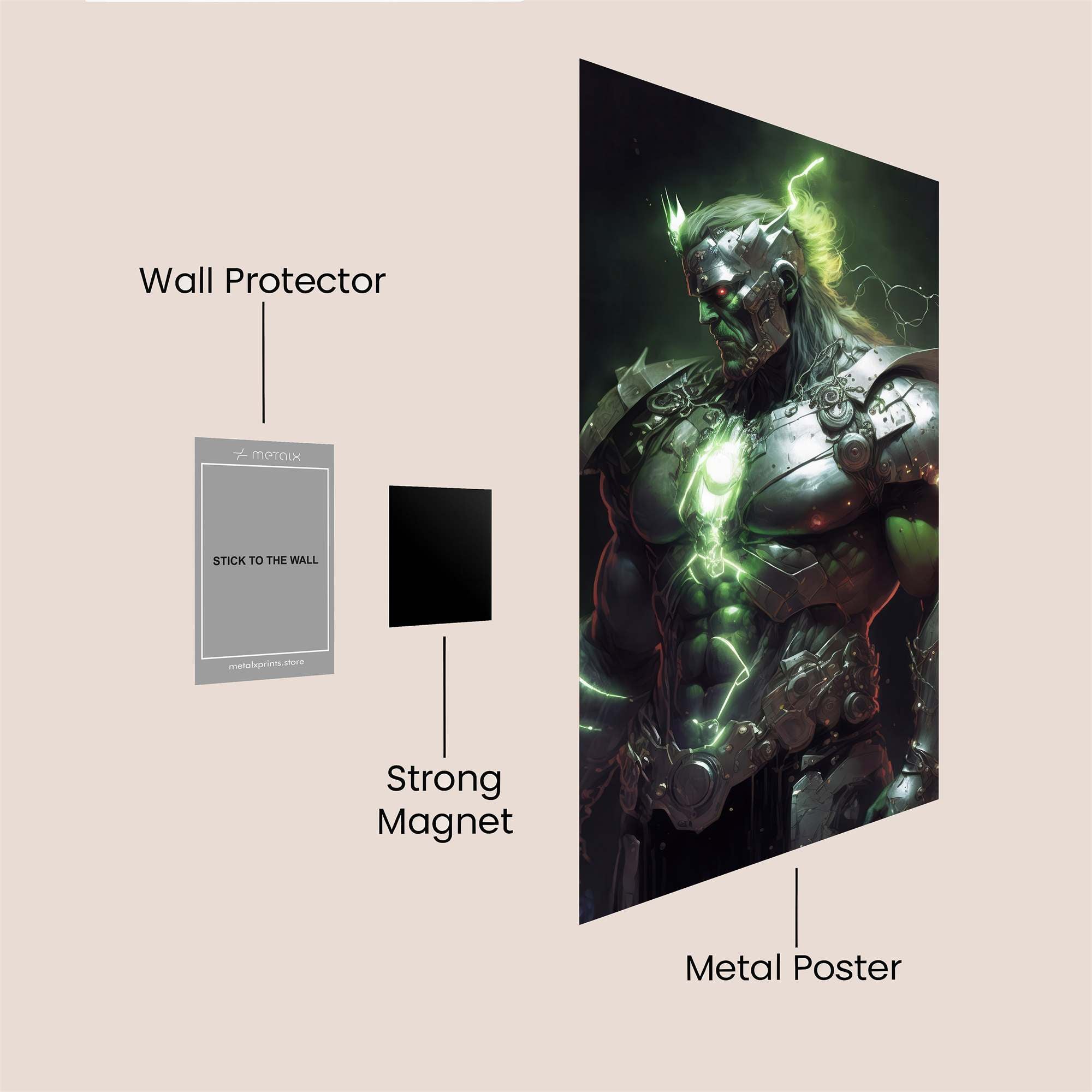 Electric Titan Safe Wall Magnetic / M