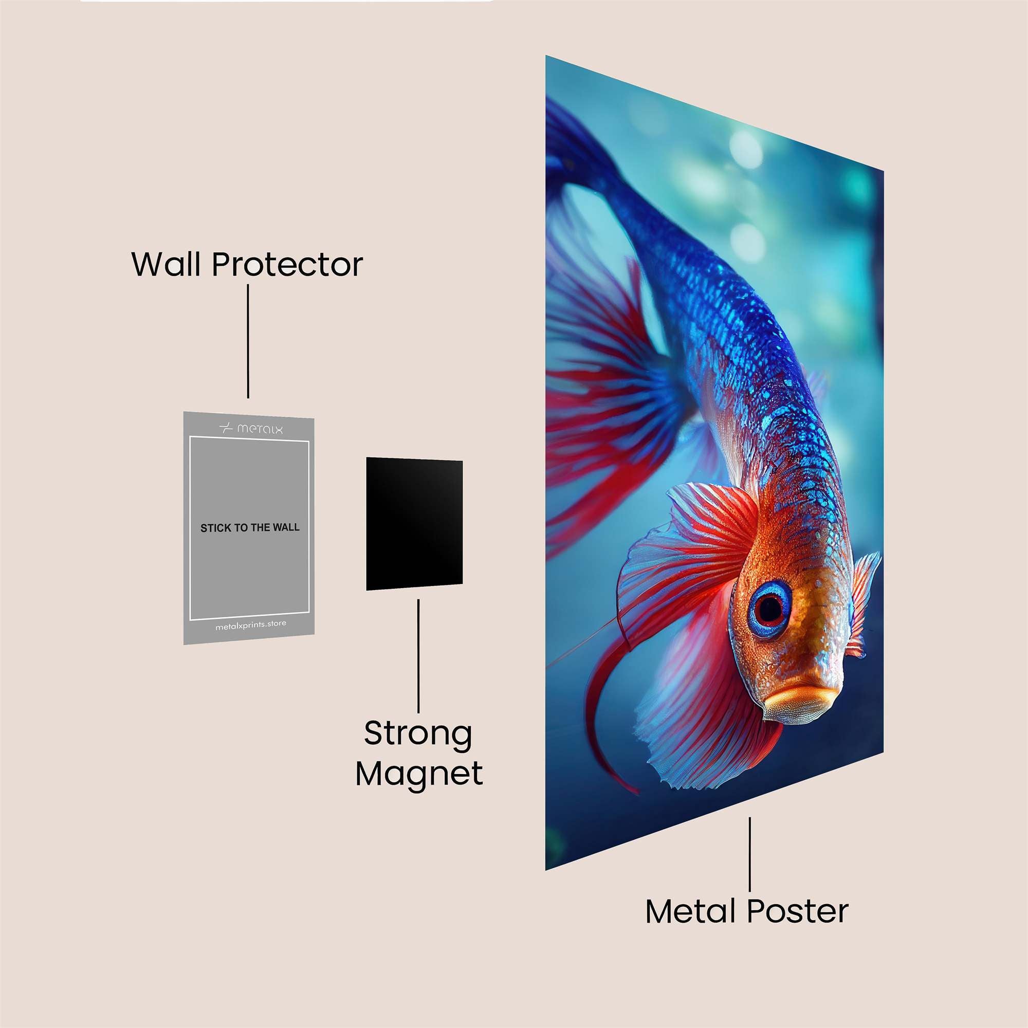 Aqua Elegance Safe Wall Magnetic / M