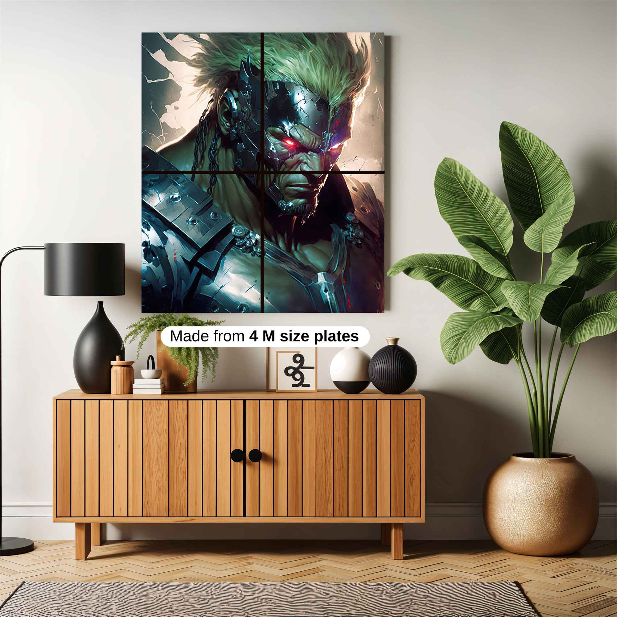 Cyborg Fury Safe Wall Magnetic / M