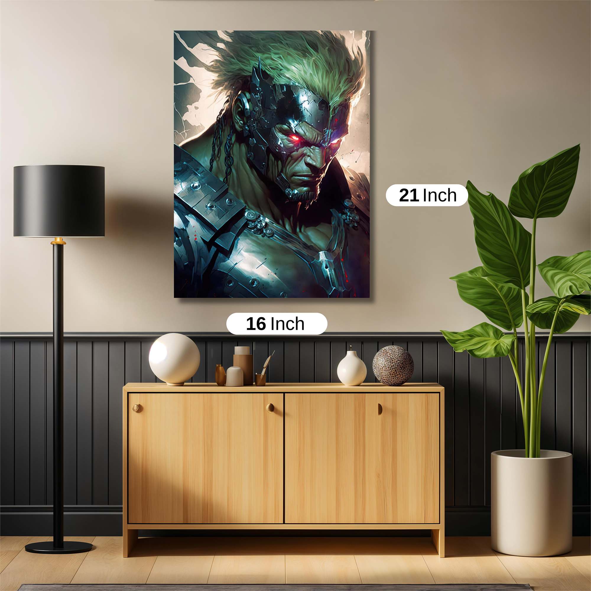 Cyborg Fury Safe Wall Magnetic / M