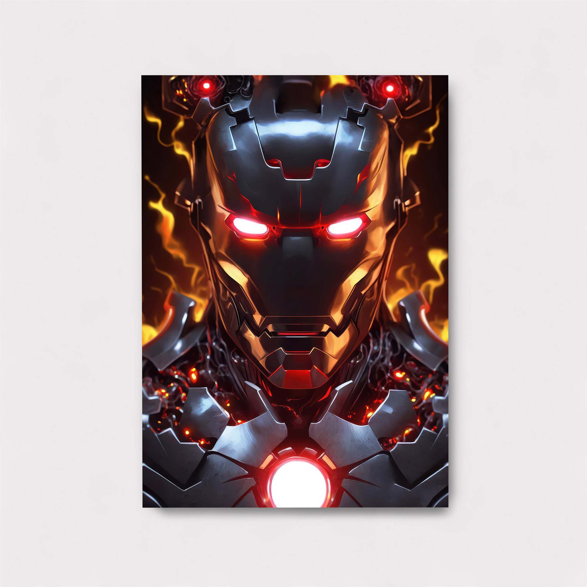 Iron Inferno Safe Wall Magnetic / M