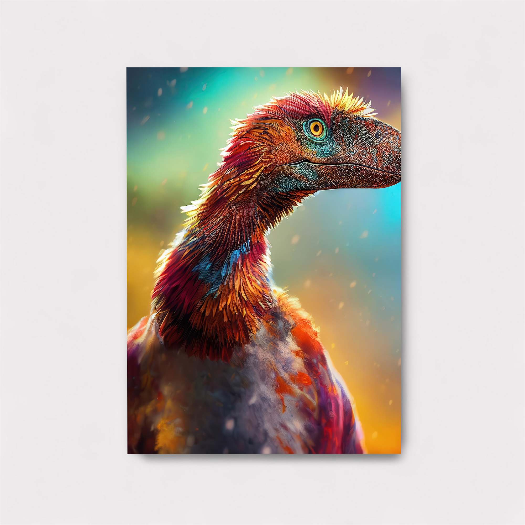 Dinosaur Vividness Safe Wall Magnetic / M