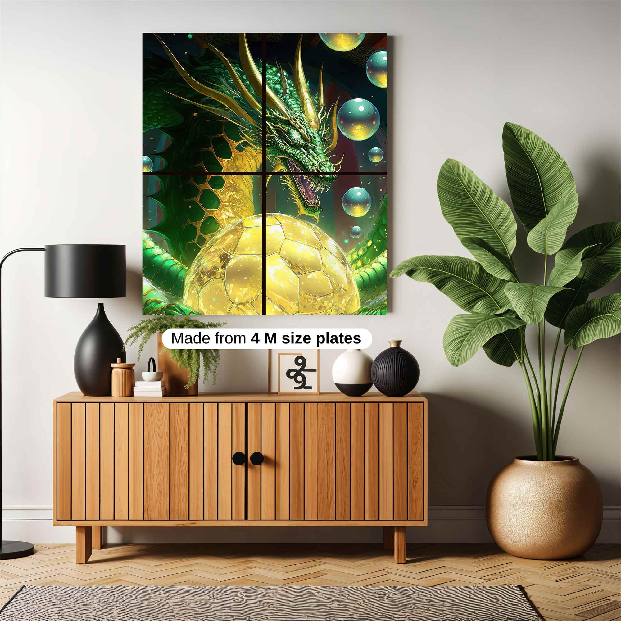 Dragon's Glee Safe Wall Magnetic / M