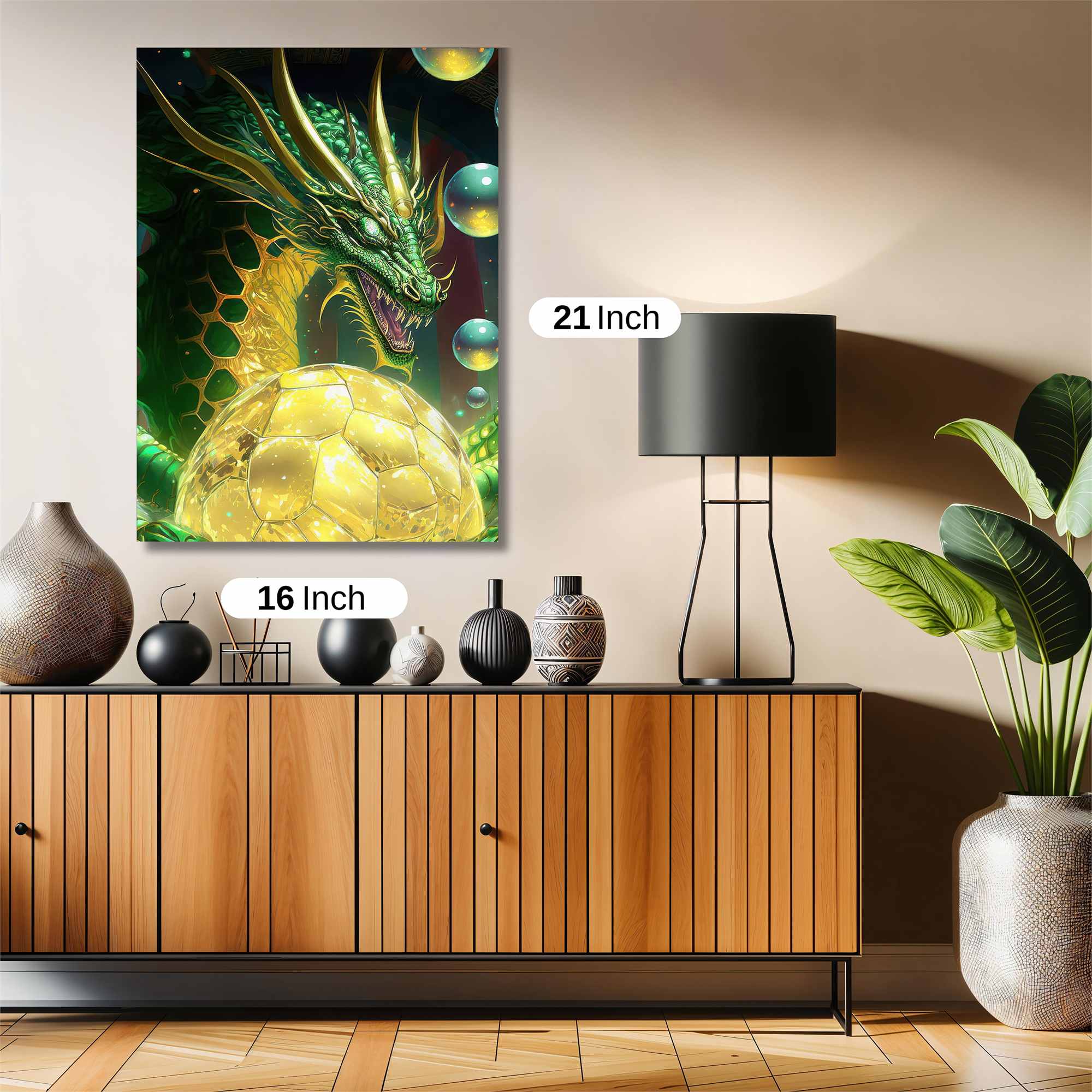 Dragon's Glee Safe Wall Magnetic / M