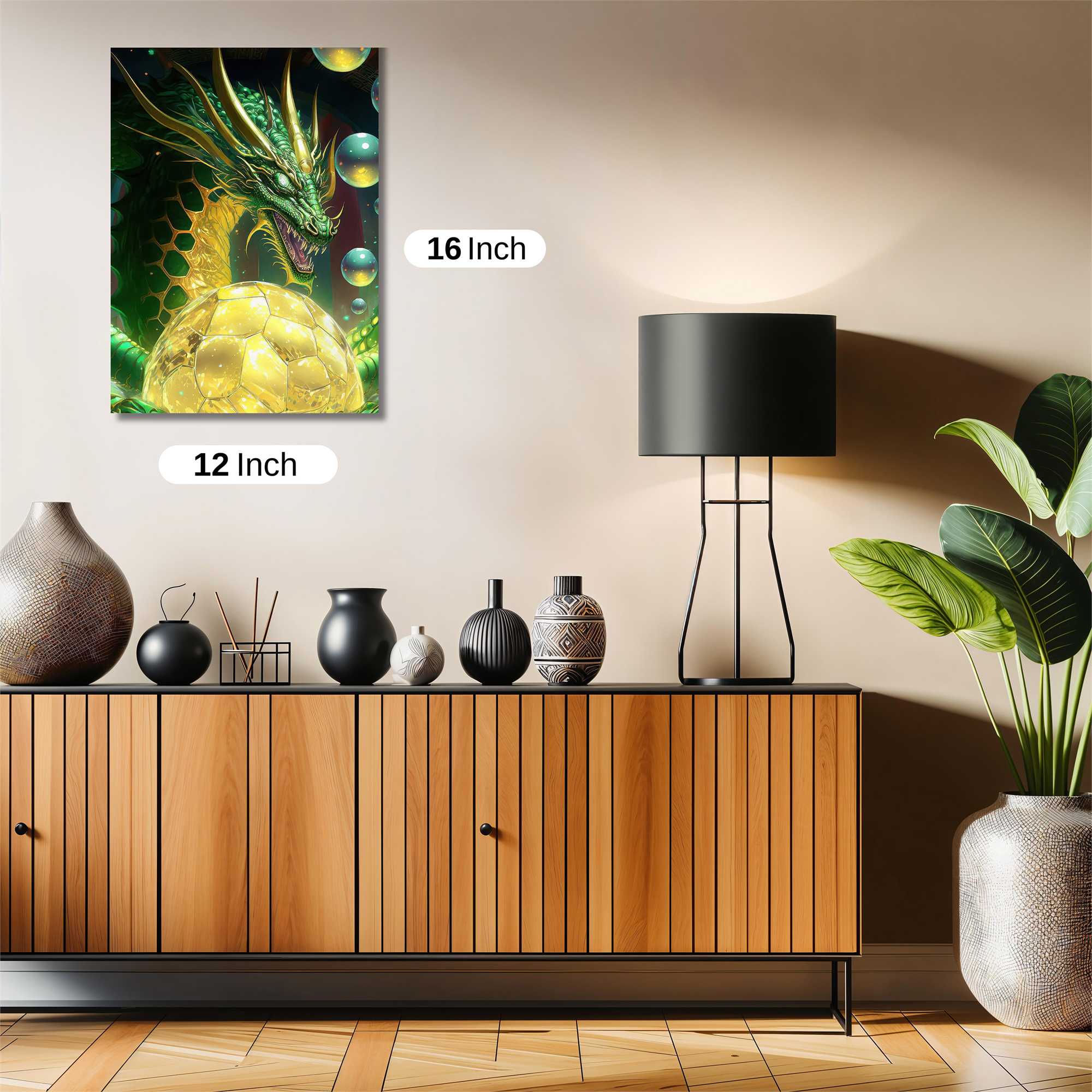 Dragon's Glee Safe Wall Magnetic / M