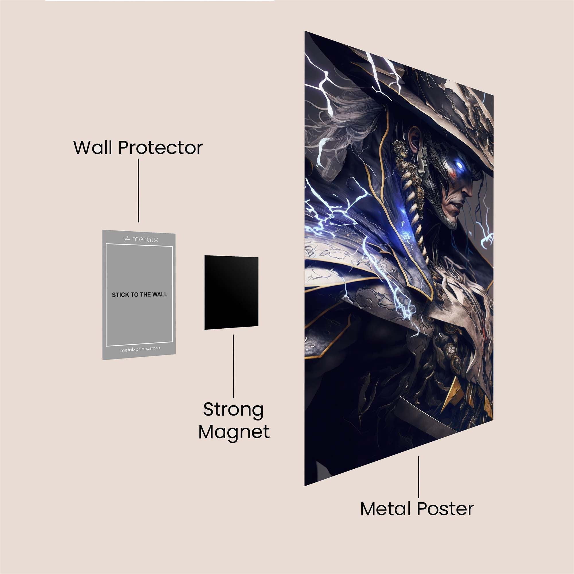 Arcane Warrior Safe Wall Magnetic / M