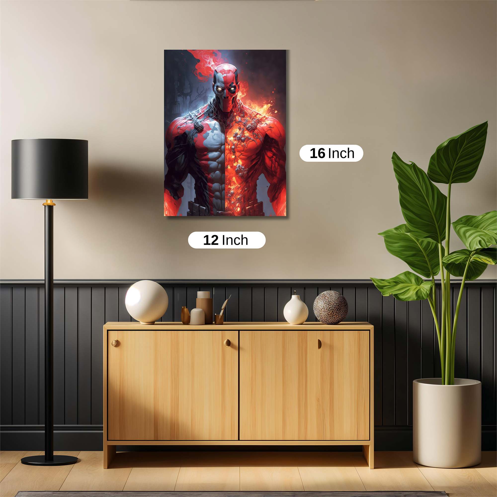 Heroic Inferno Safe Wall Magnetic / M