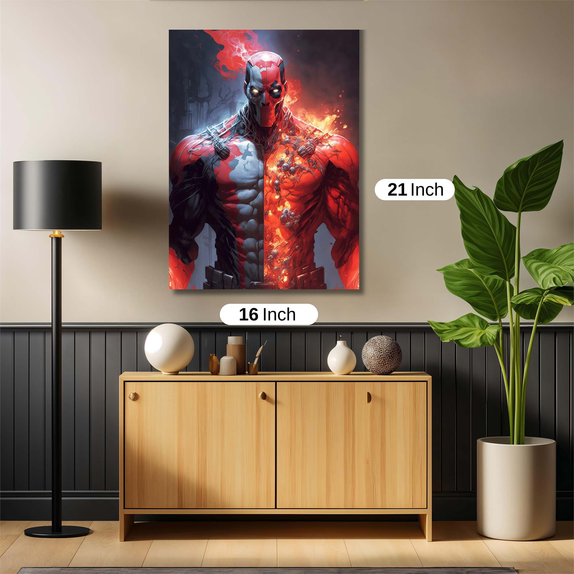Heroic Inferno Safe Wall Magnetic / M