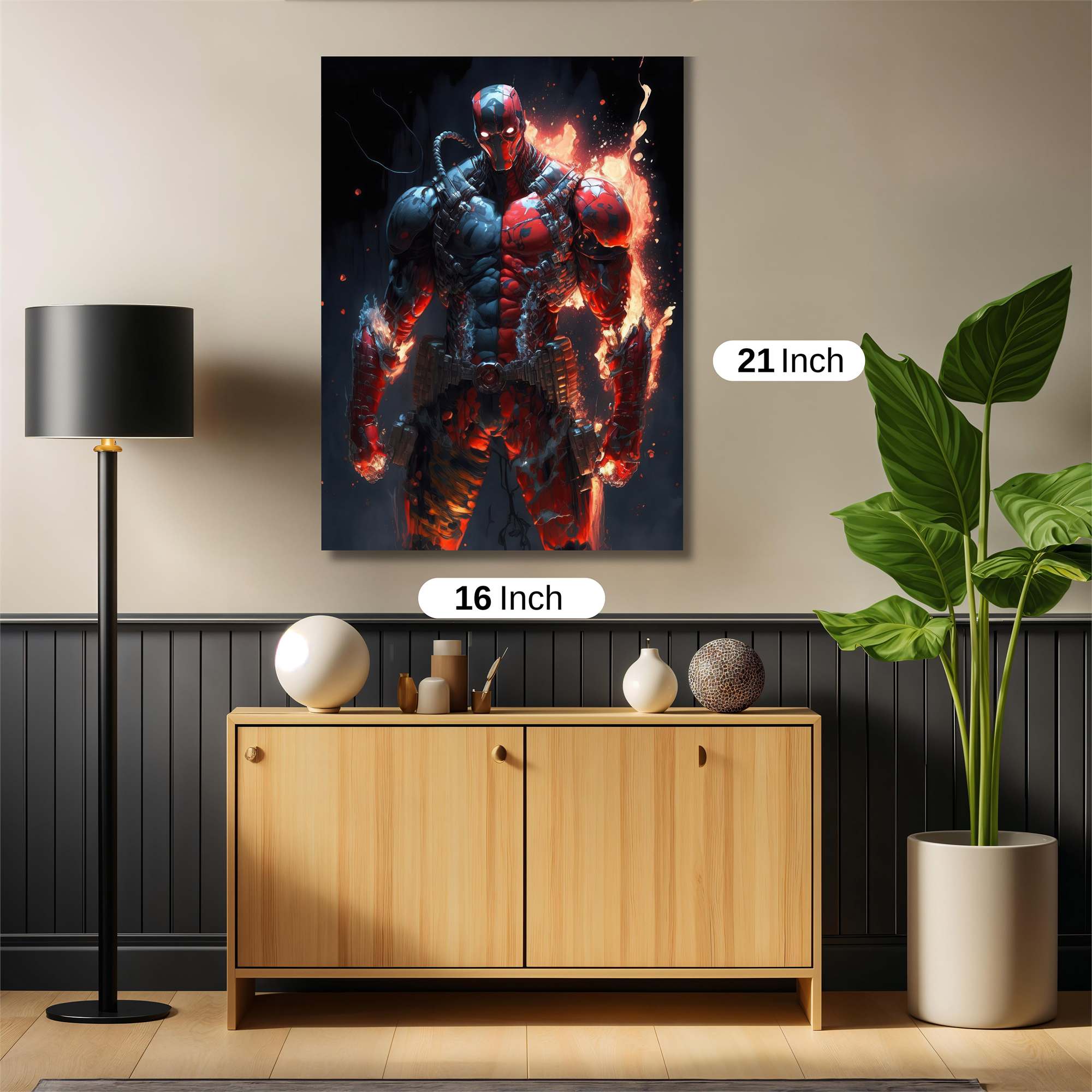Inferno Vigilante Safe Wall Magnetic / M