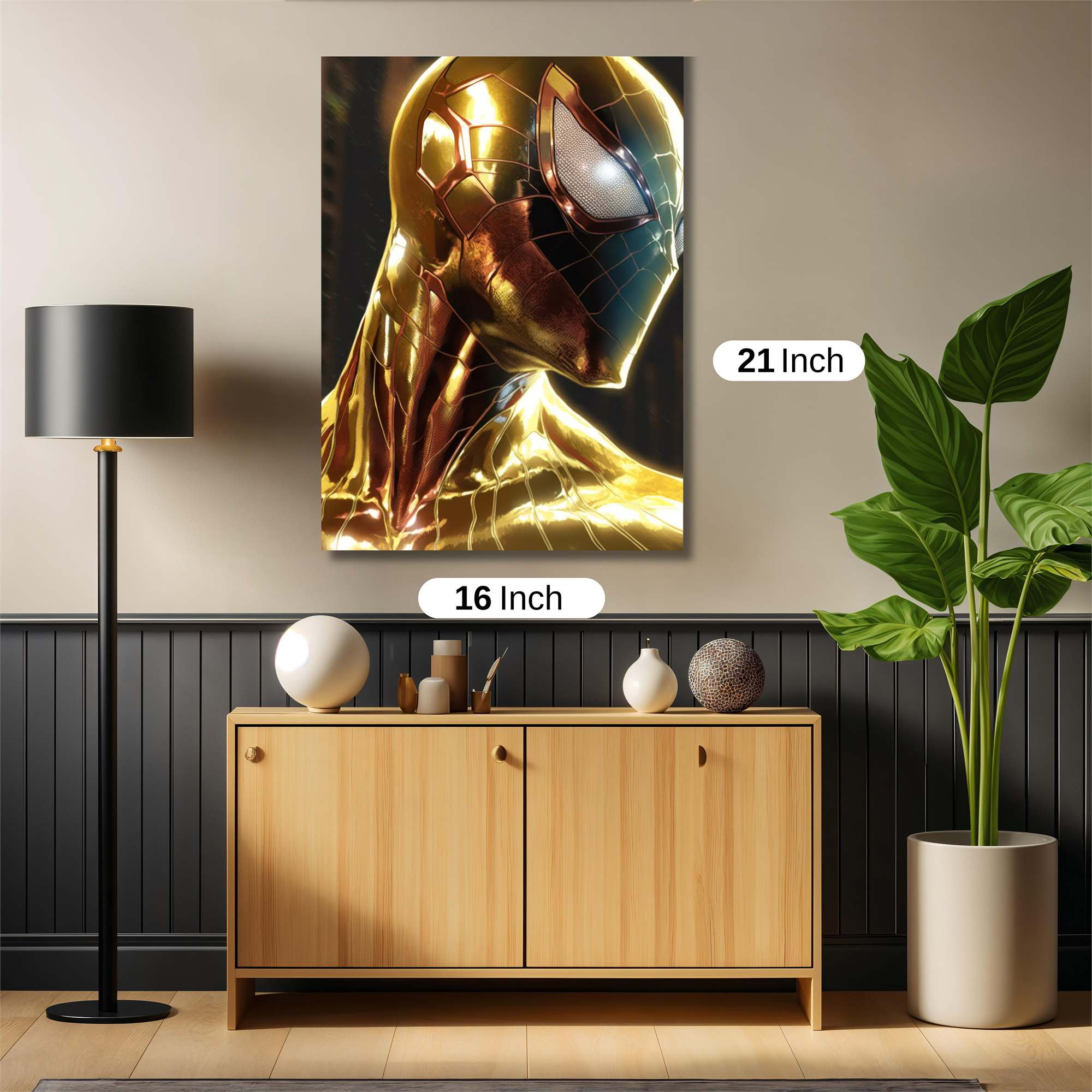 Golden Sentinel Safe Wall Magnetic / M
