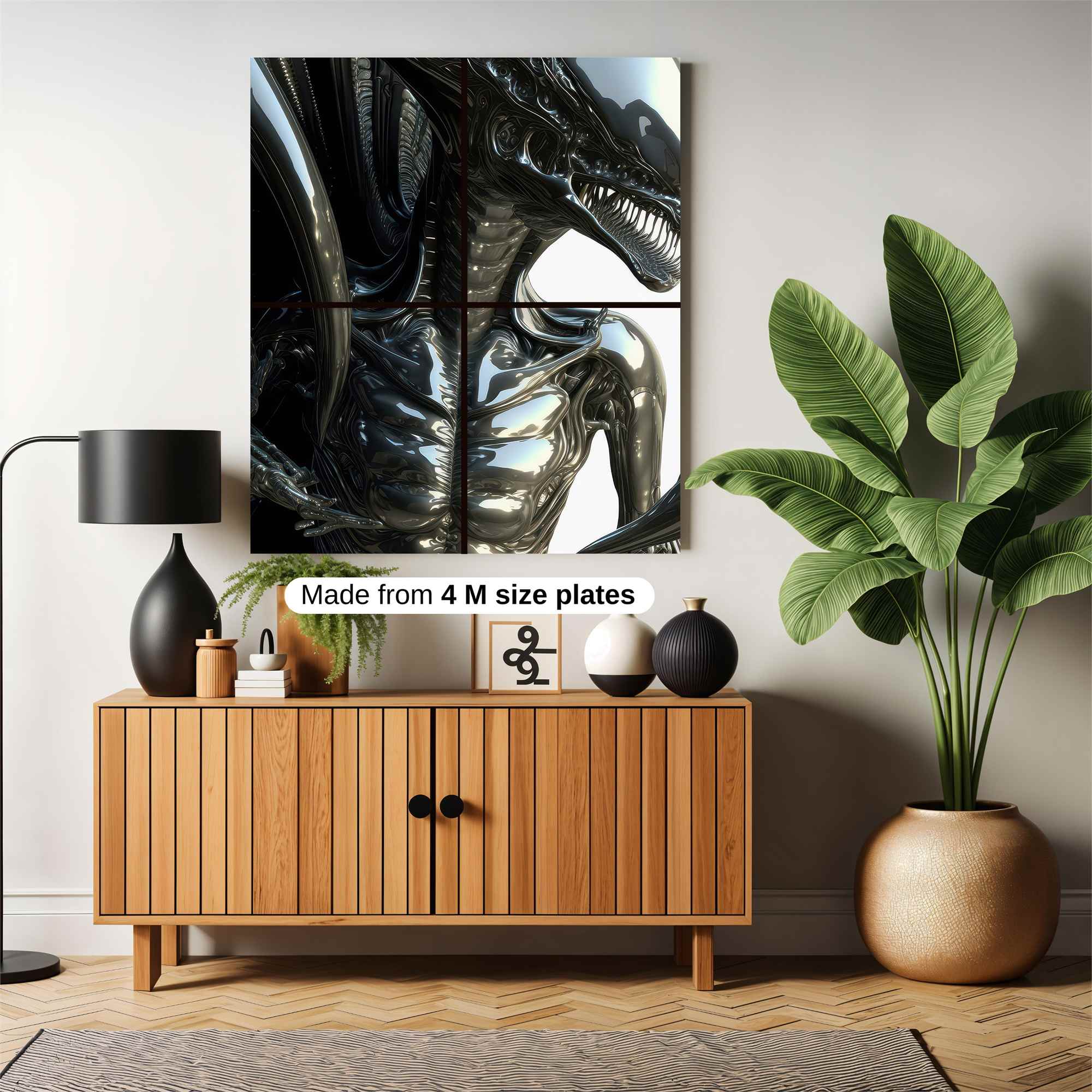 Xenomorph Menace Safe Wall Magnetic / M