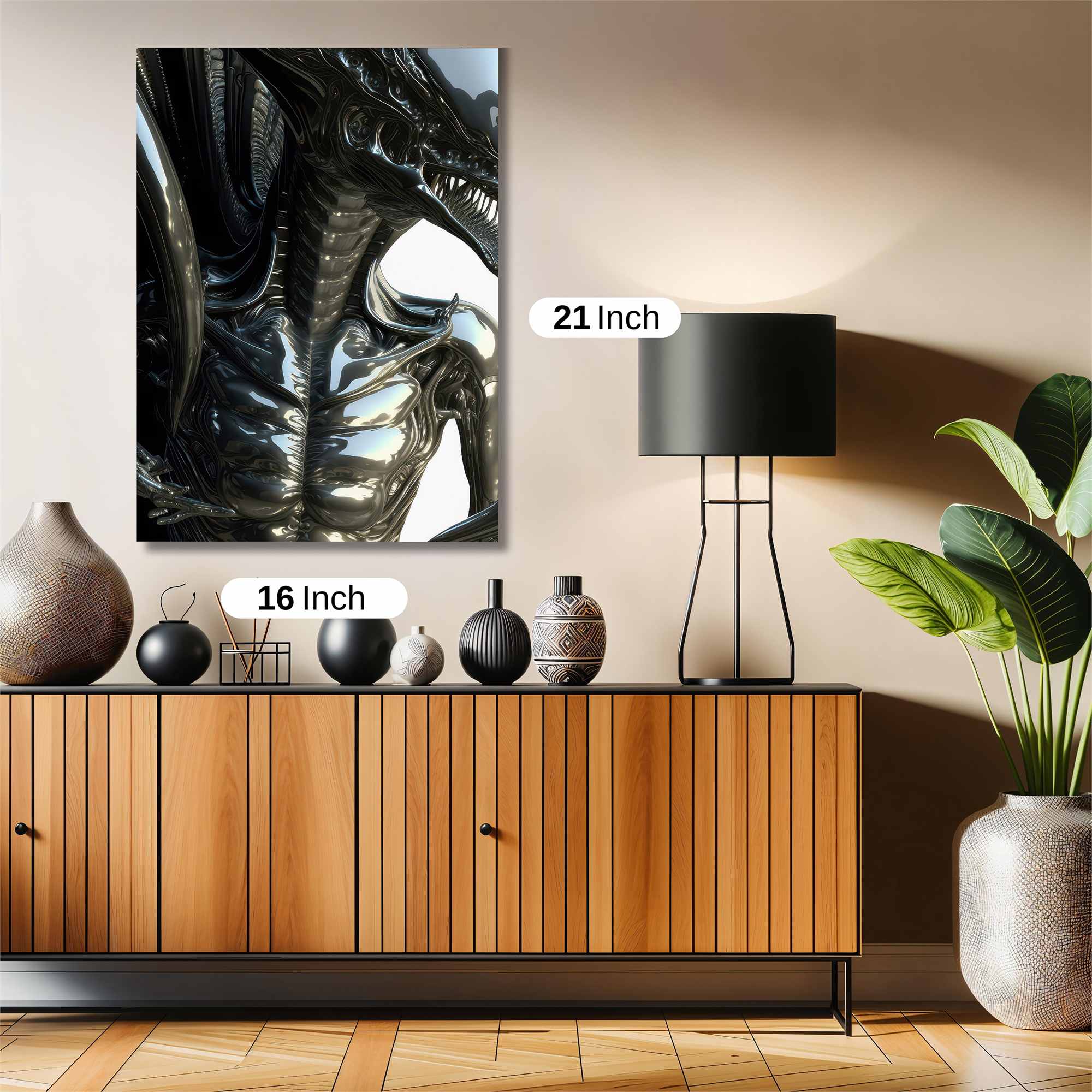 Xenomorph Menace Safe Wall Magnetic / M