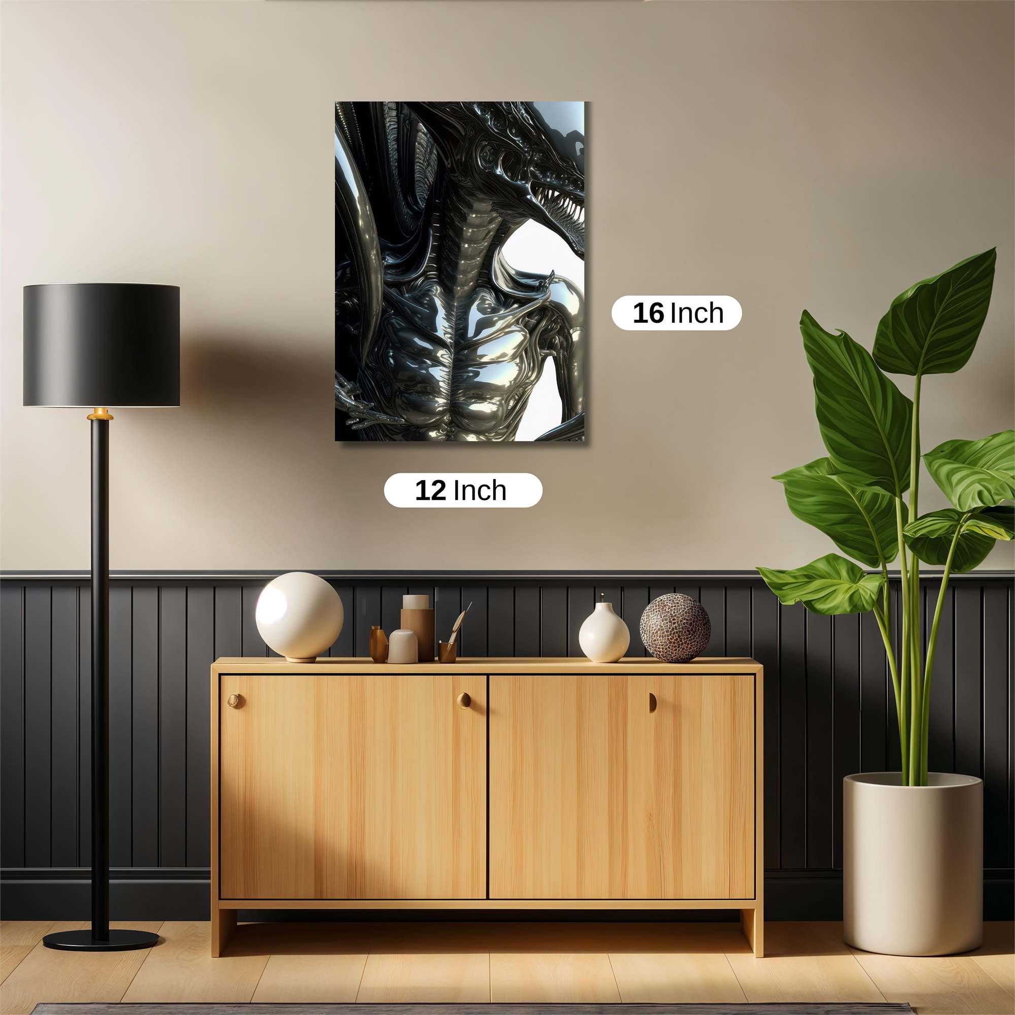 Xenomorph Menace Safe Wall Magnetic / M