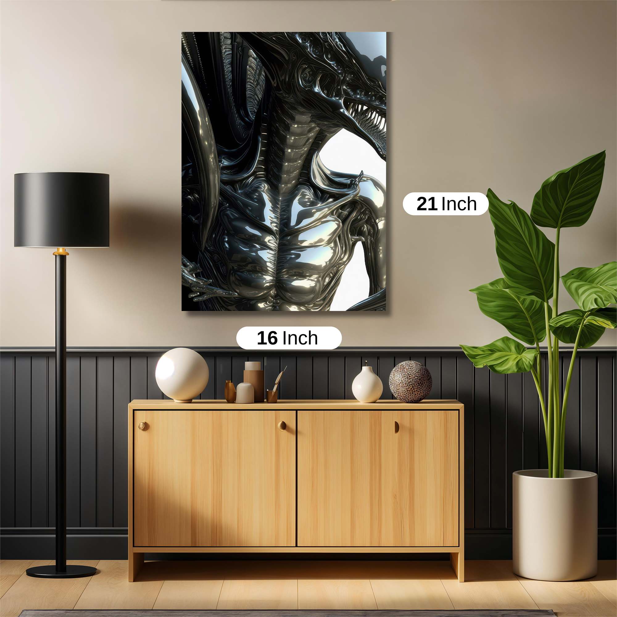 Xenomorph Menace Safe Wall Magnetic / M