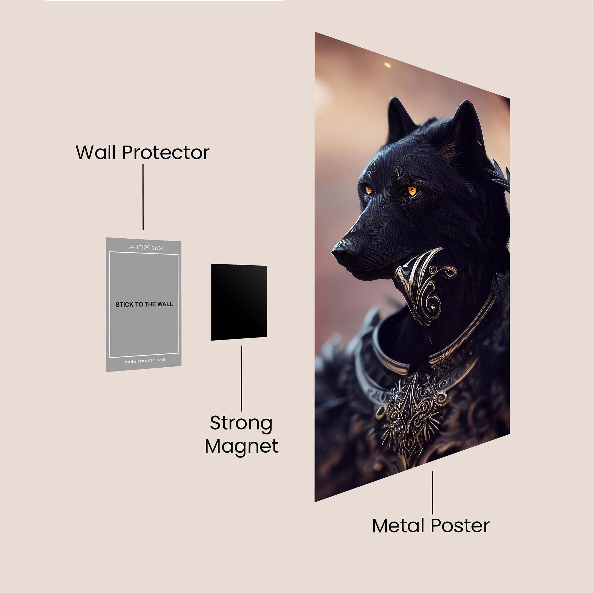 Lunar Majesty Safe Wall Magnetic / M