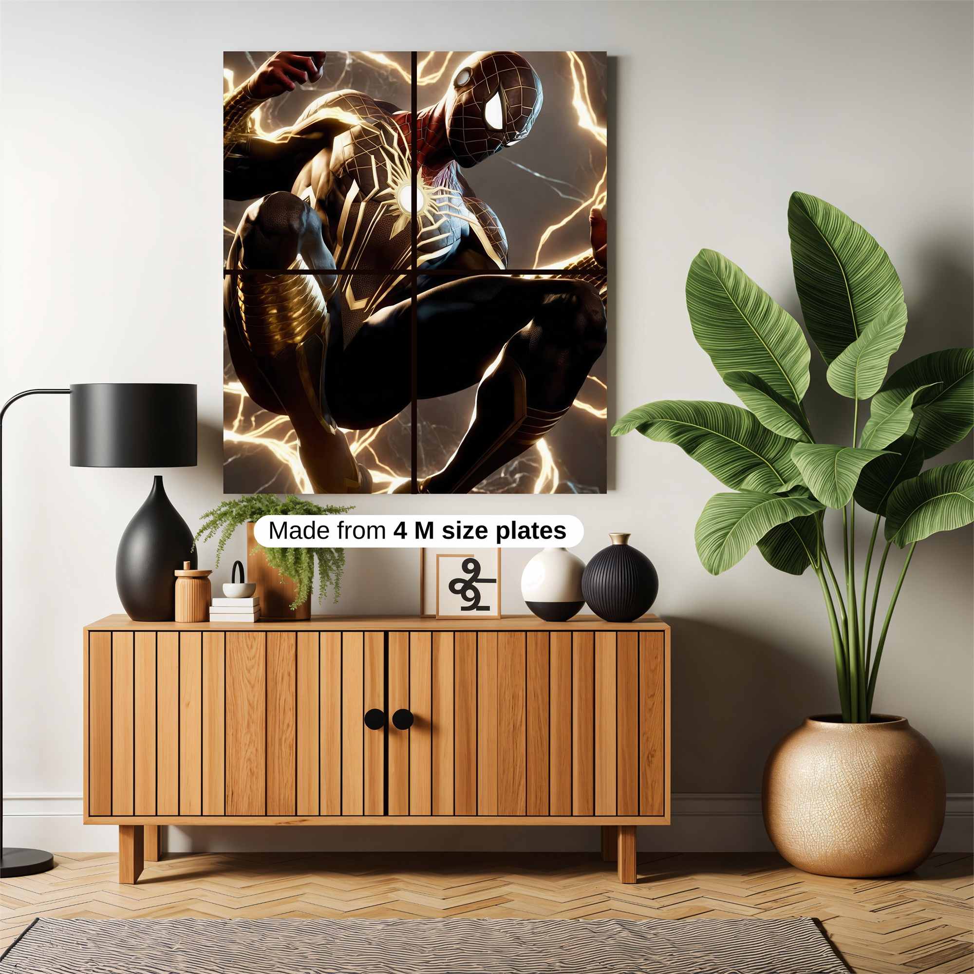 Spider-Man Surge Safe Wall Magnetic / M