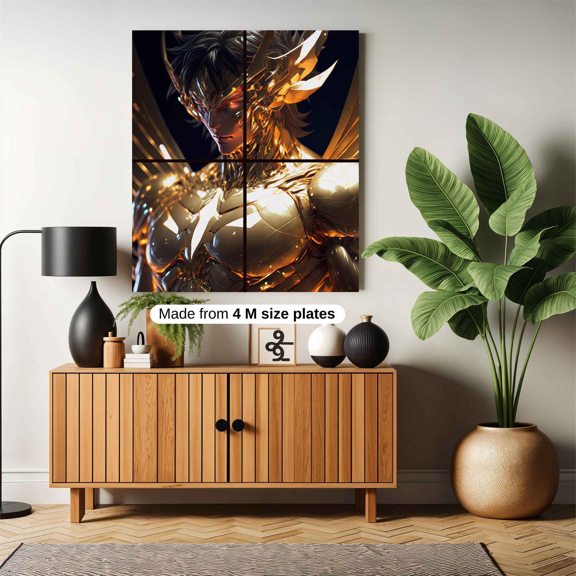 Golden Vigilance Safe Wall Magnetic / M