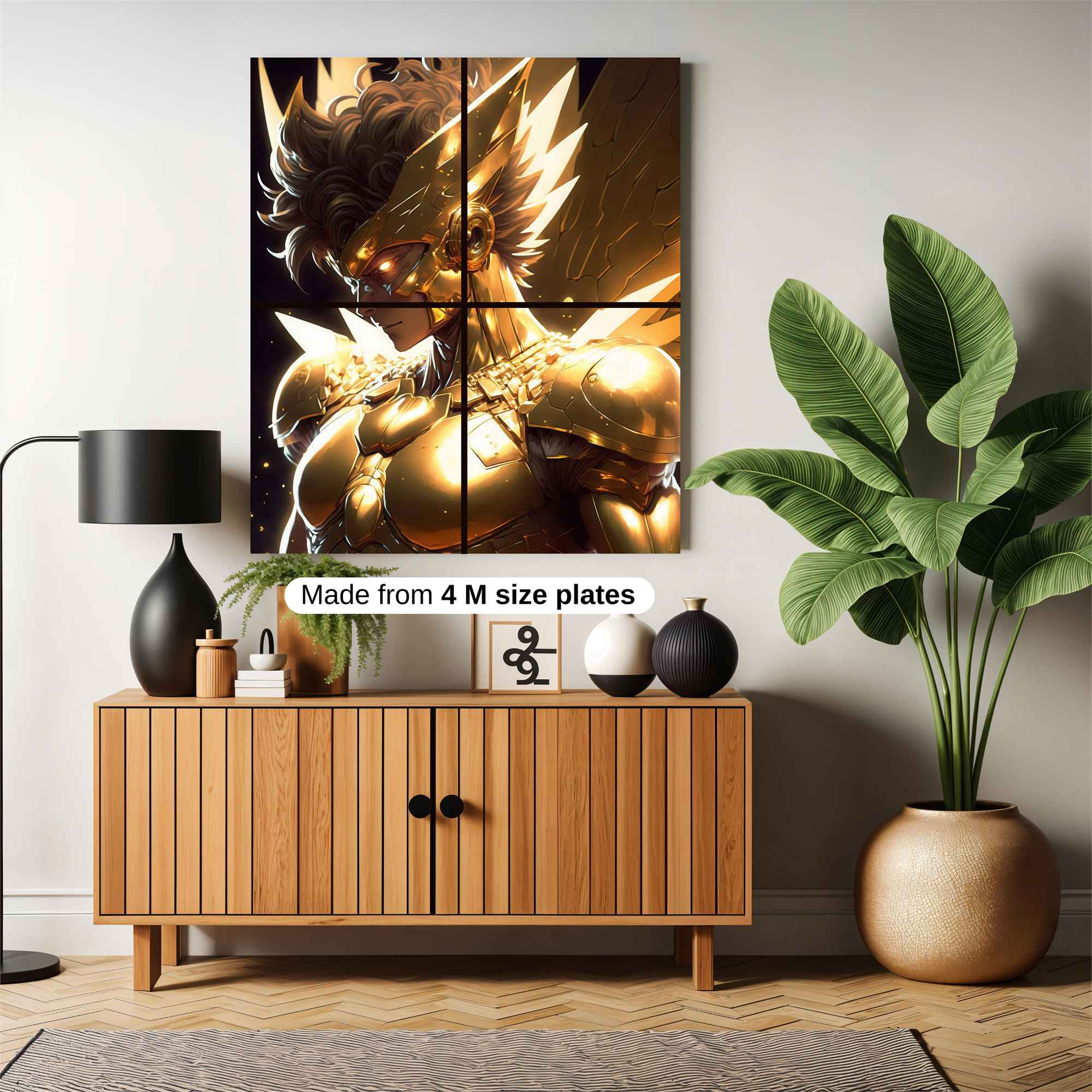 Golden Radiance Safe Wall Magnetic / M