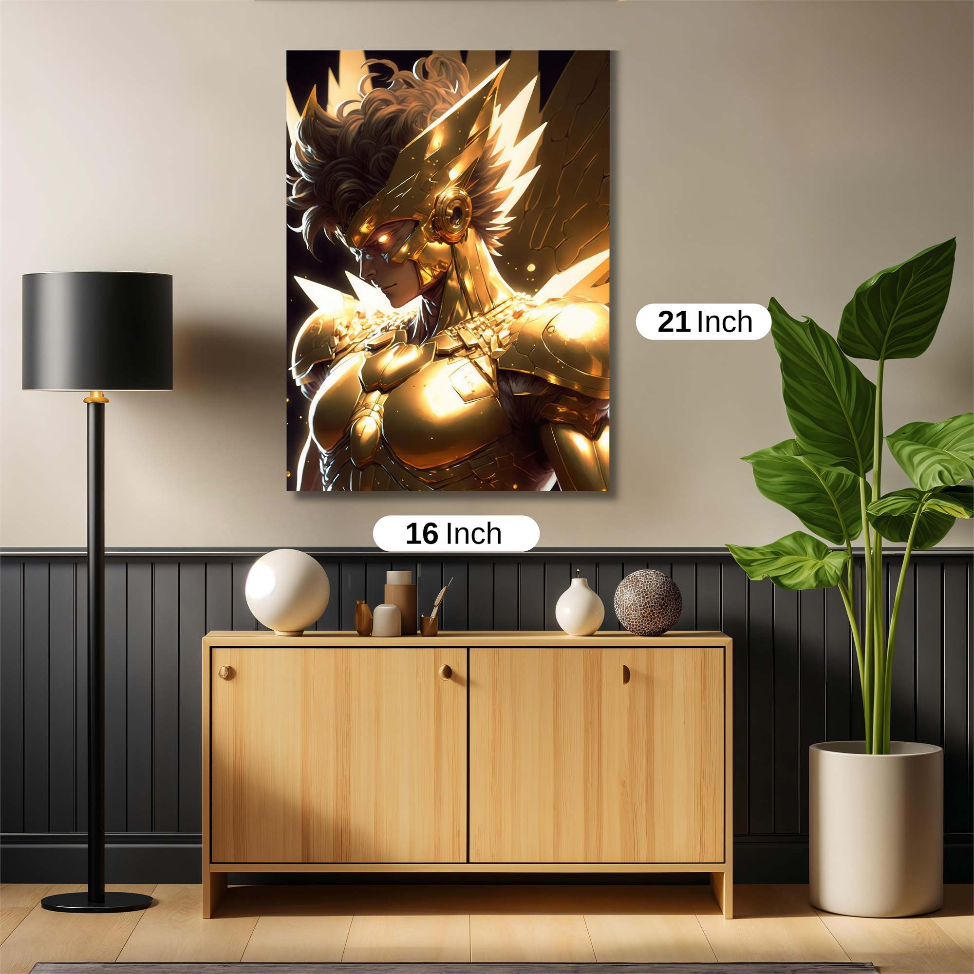 Golden Radiance Safe Wall Magnetic / M