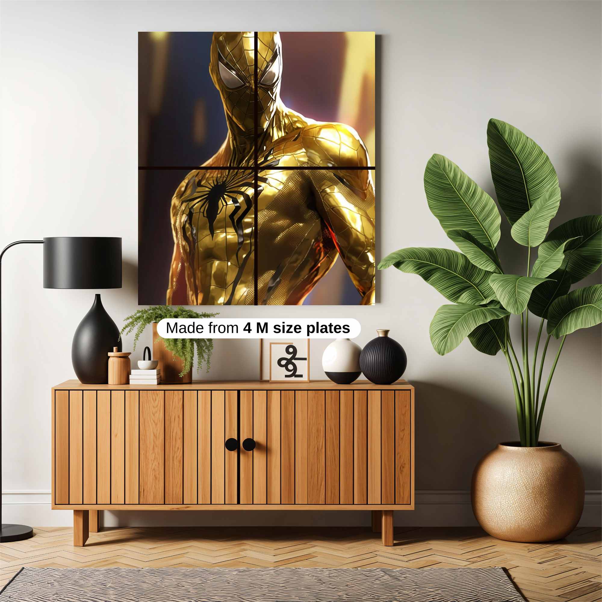 Golden Vigilance Safe Wall Magnetic / M