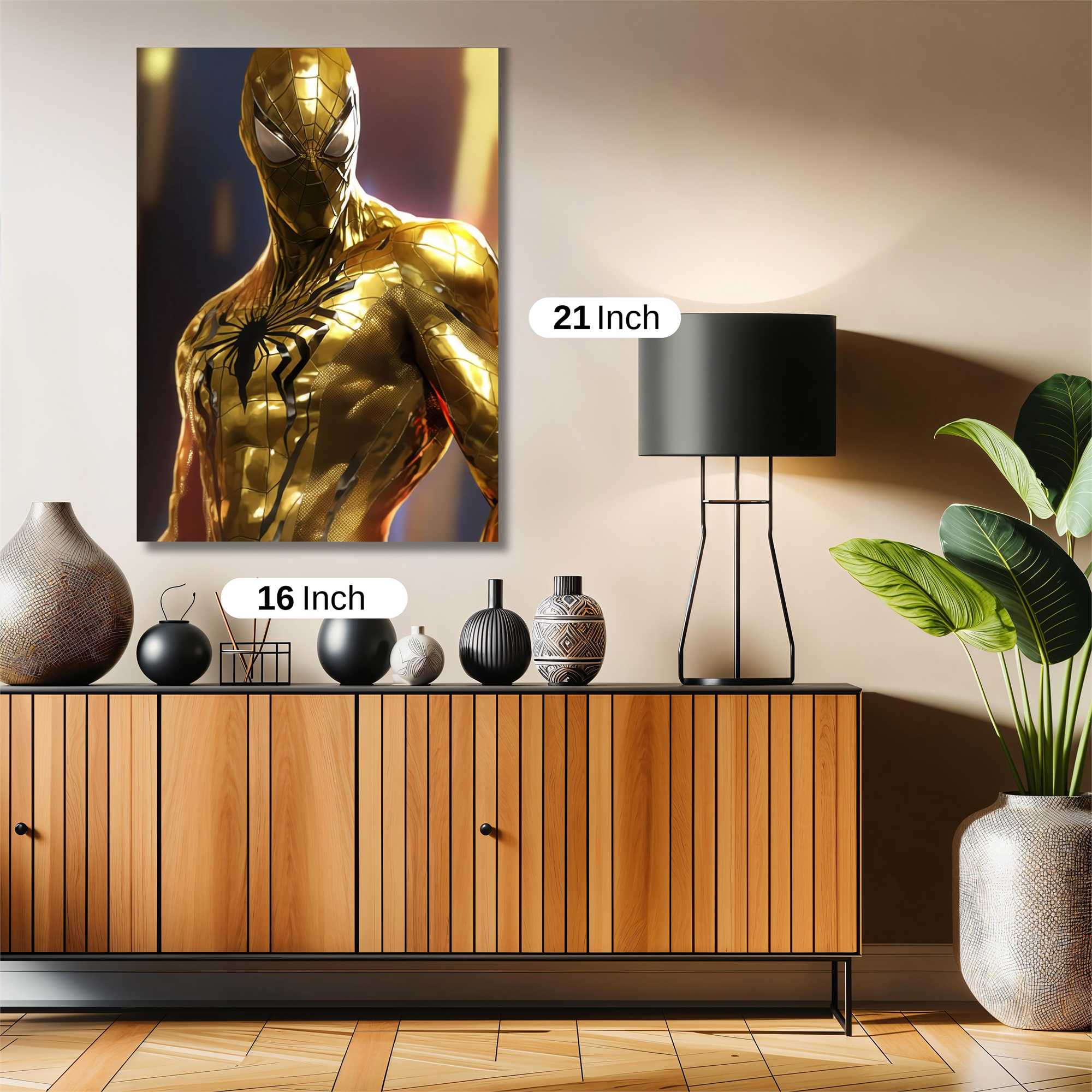 Golden Vigilance Safe Wall Magnetic / M