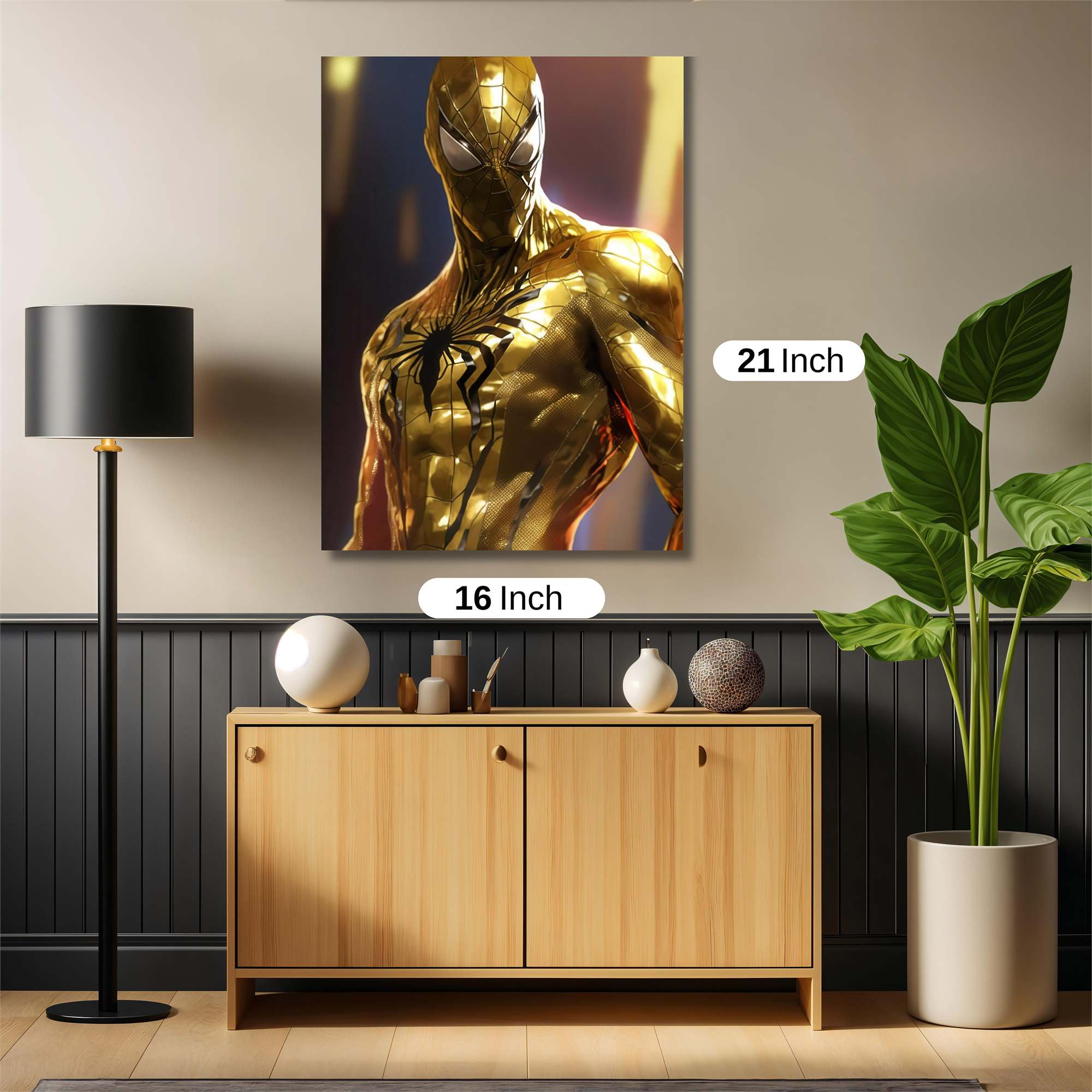 Golden Vigilance Safe Wall Magnetic / M