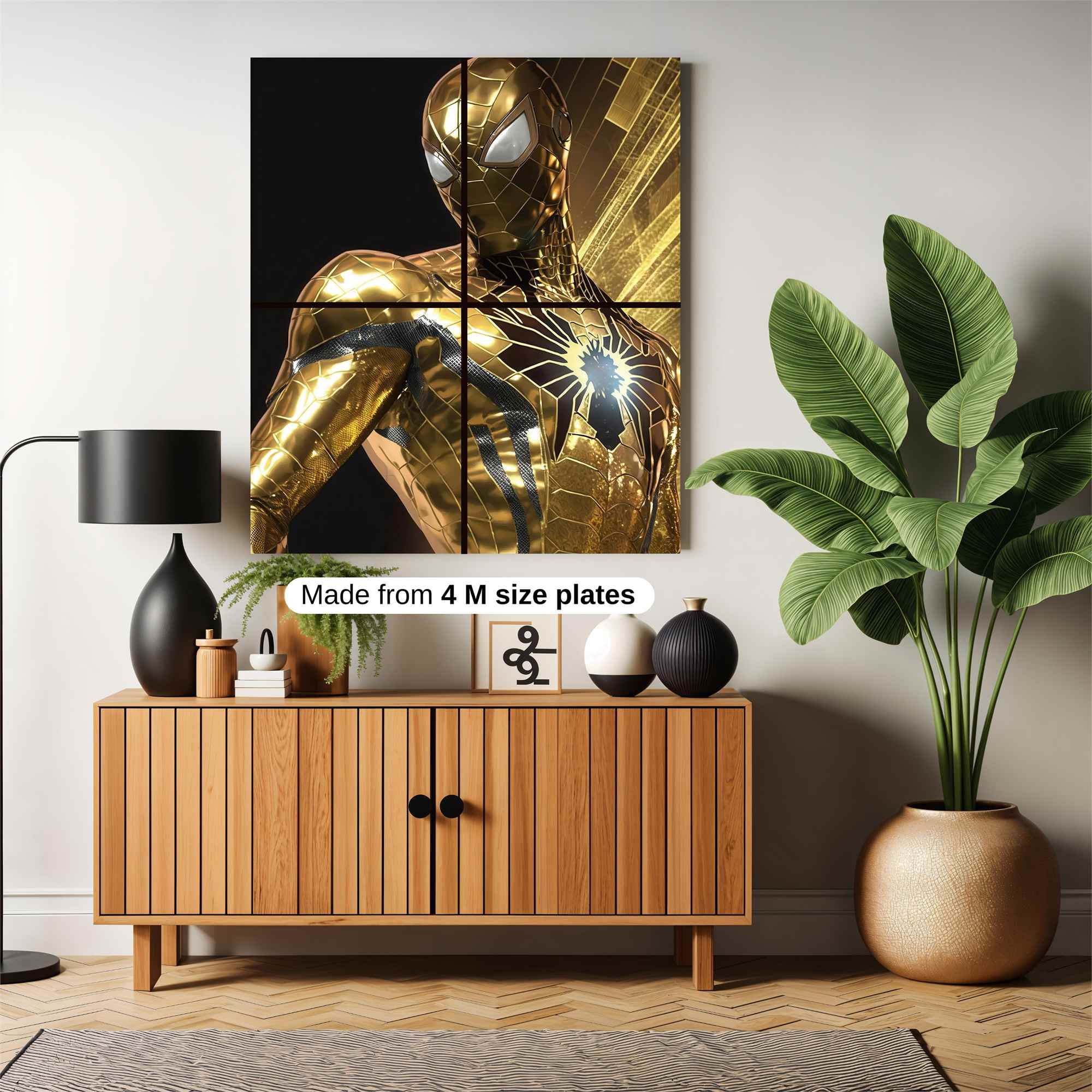 Golden Avenger Safe Wall Magnetic / M