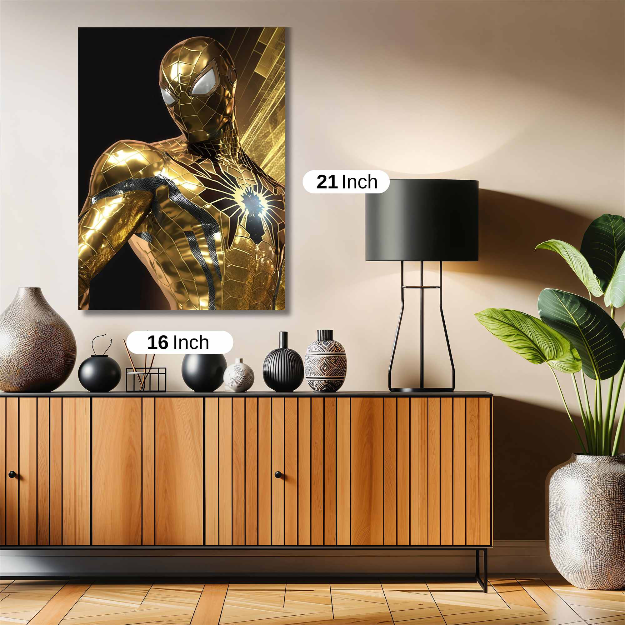 Golden Avenger Safe Wall Magnetic / M