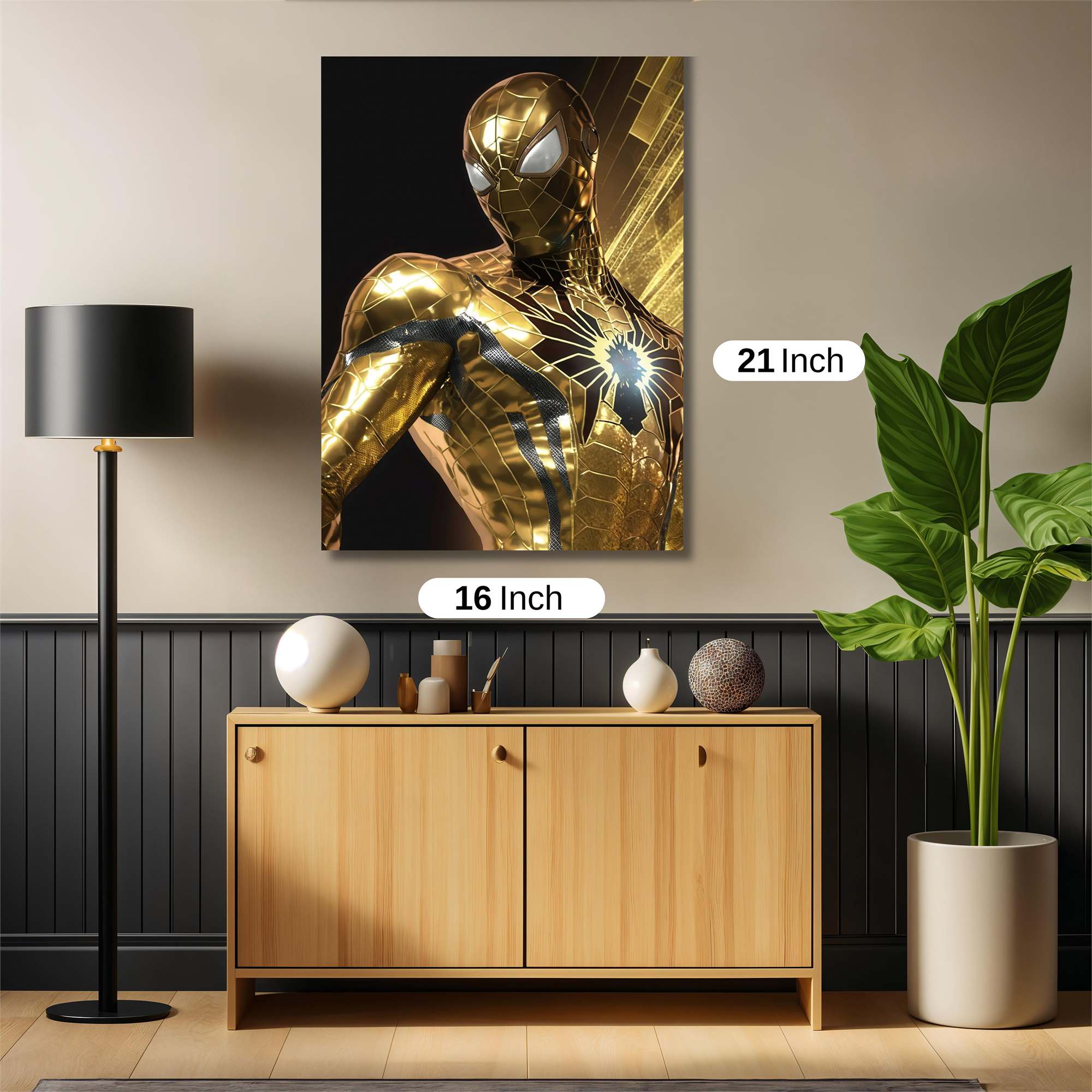 Golden Avenger Safe Wall Magnetic / M
