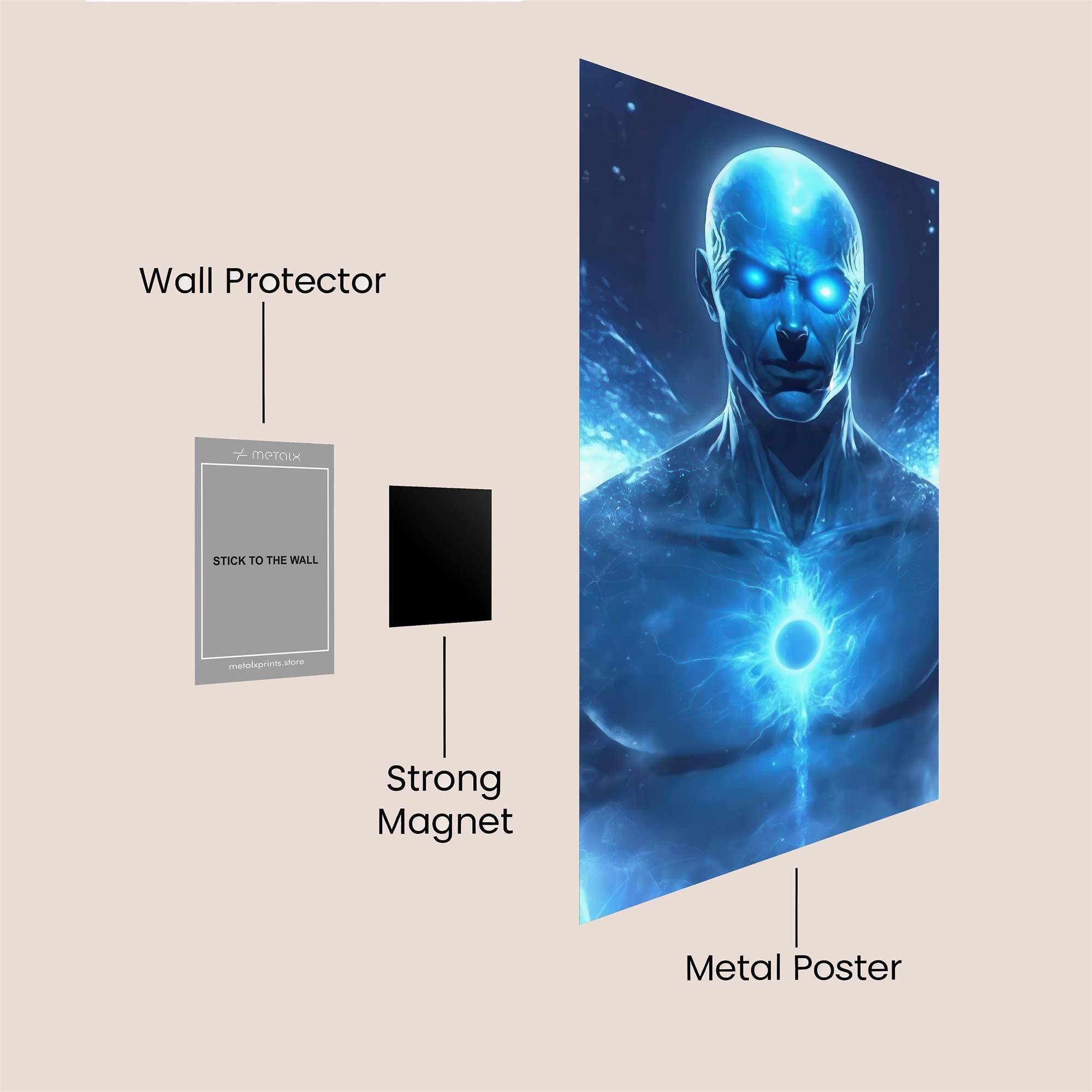 Ethereal Ascendancy Safe Wall Magnetic / M
