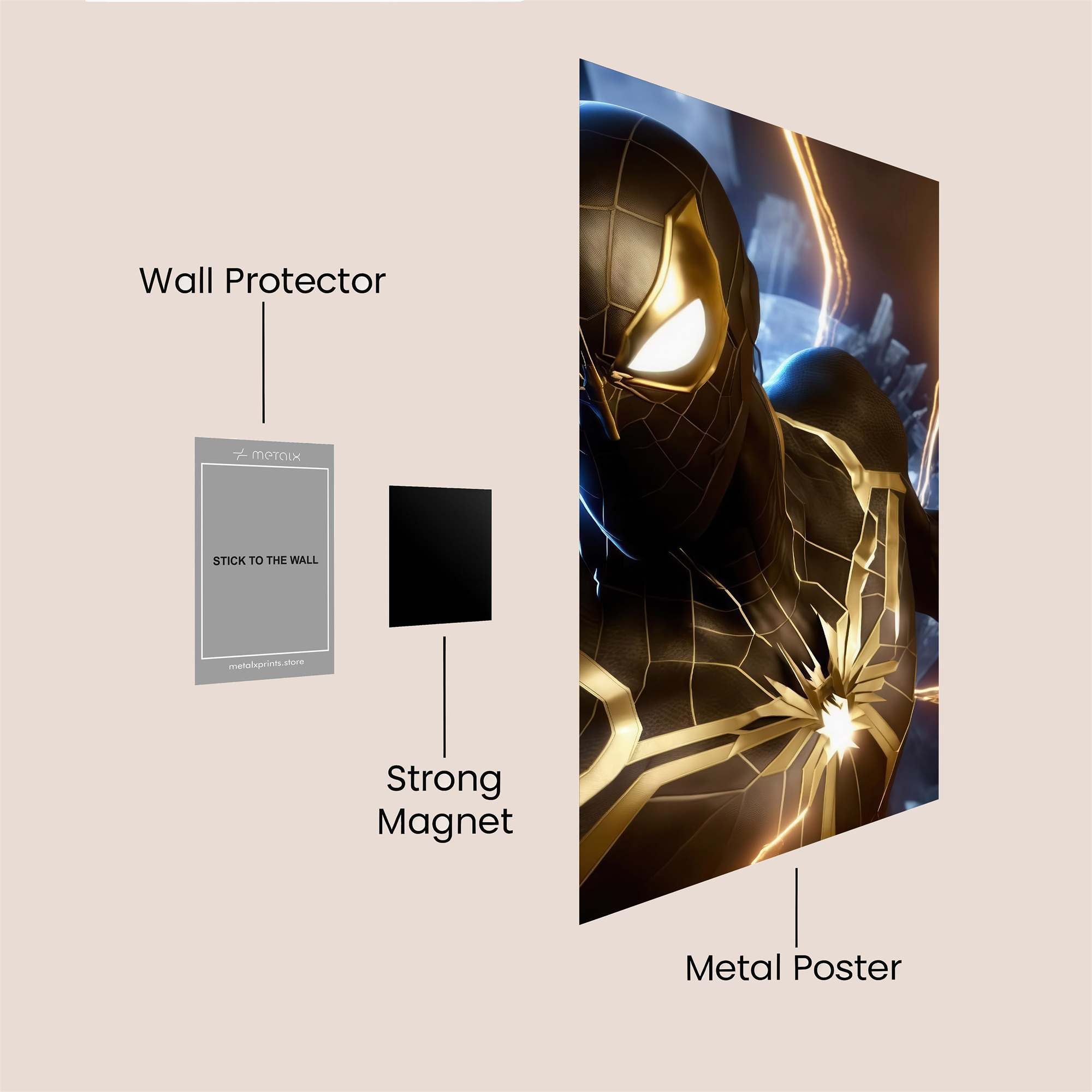 Spidey Surge Safe Wall Magnetic / M
