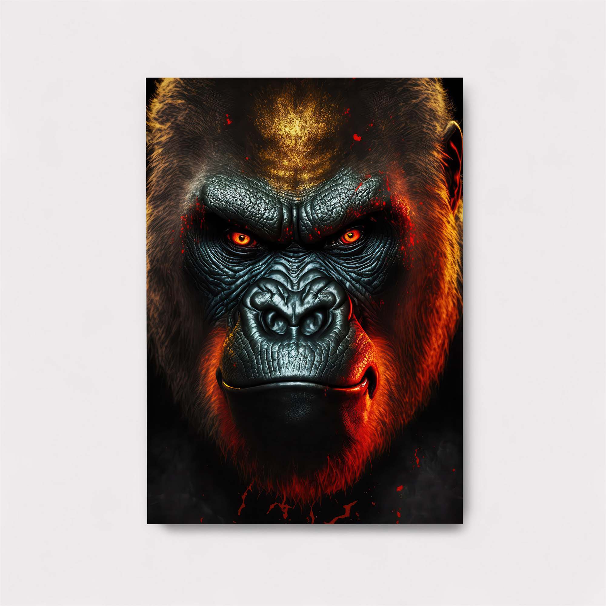 Gorilla Inferno Safe Wall Magnetic / M
