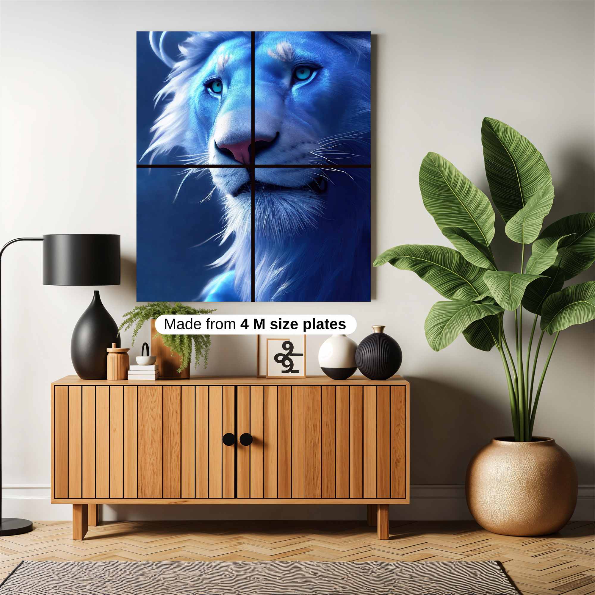 Azure Majesty Safe Wall Magnetic / M