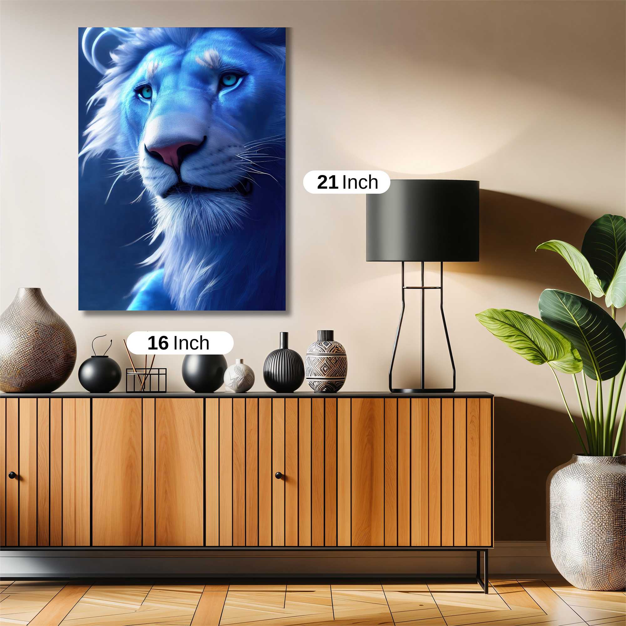 Azure Majesty Safe Wall Magnetic / M