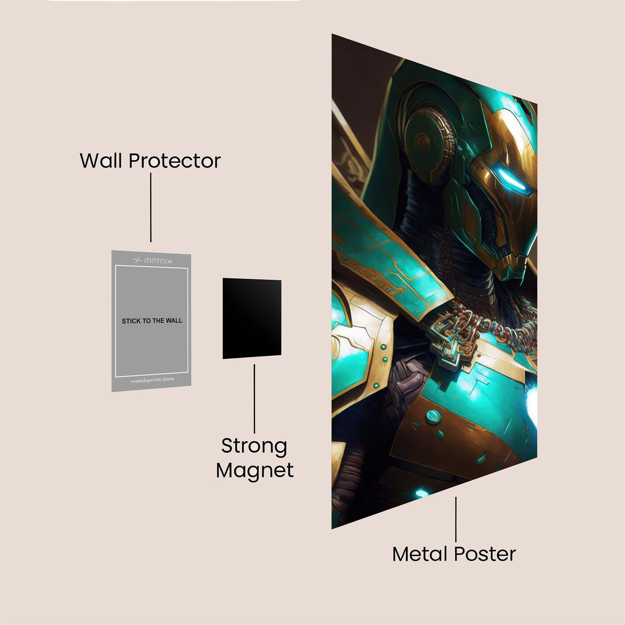 Armor Brilliance Safe Wall Magnetic / M