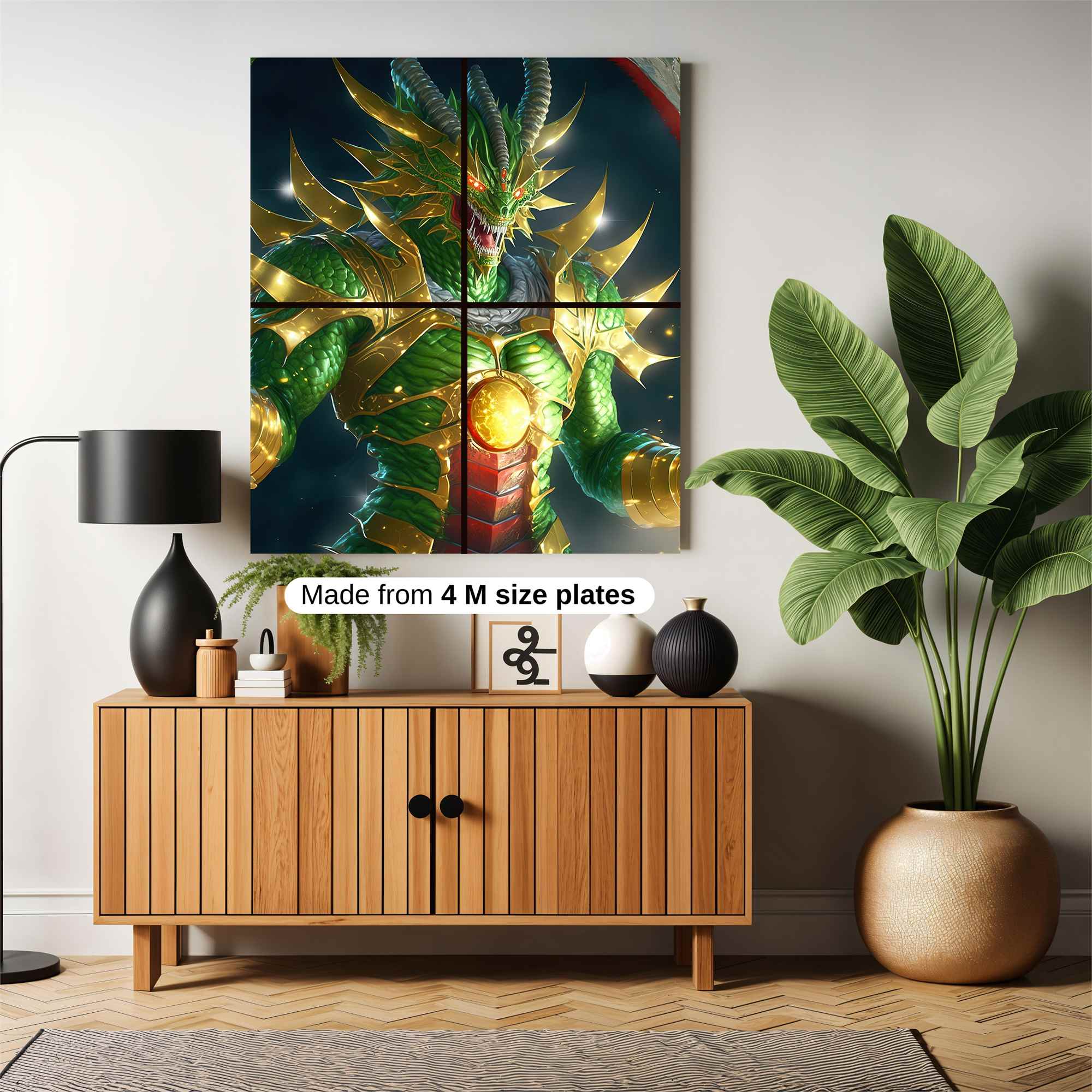 Draconic Majesty Safe Wall Magnetic / M