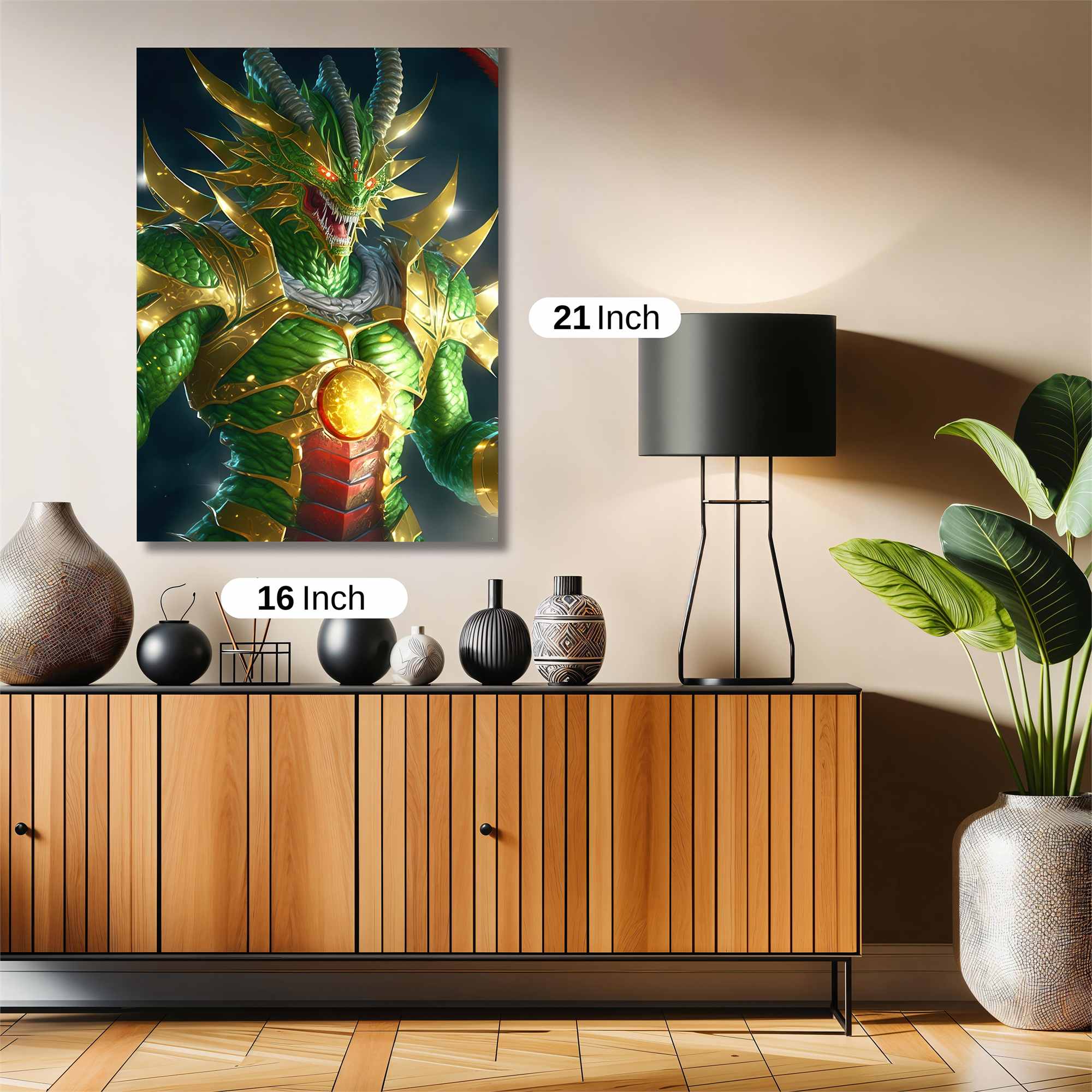 Draconic Majesty Safe Wall Magnetic / M