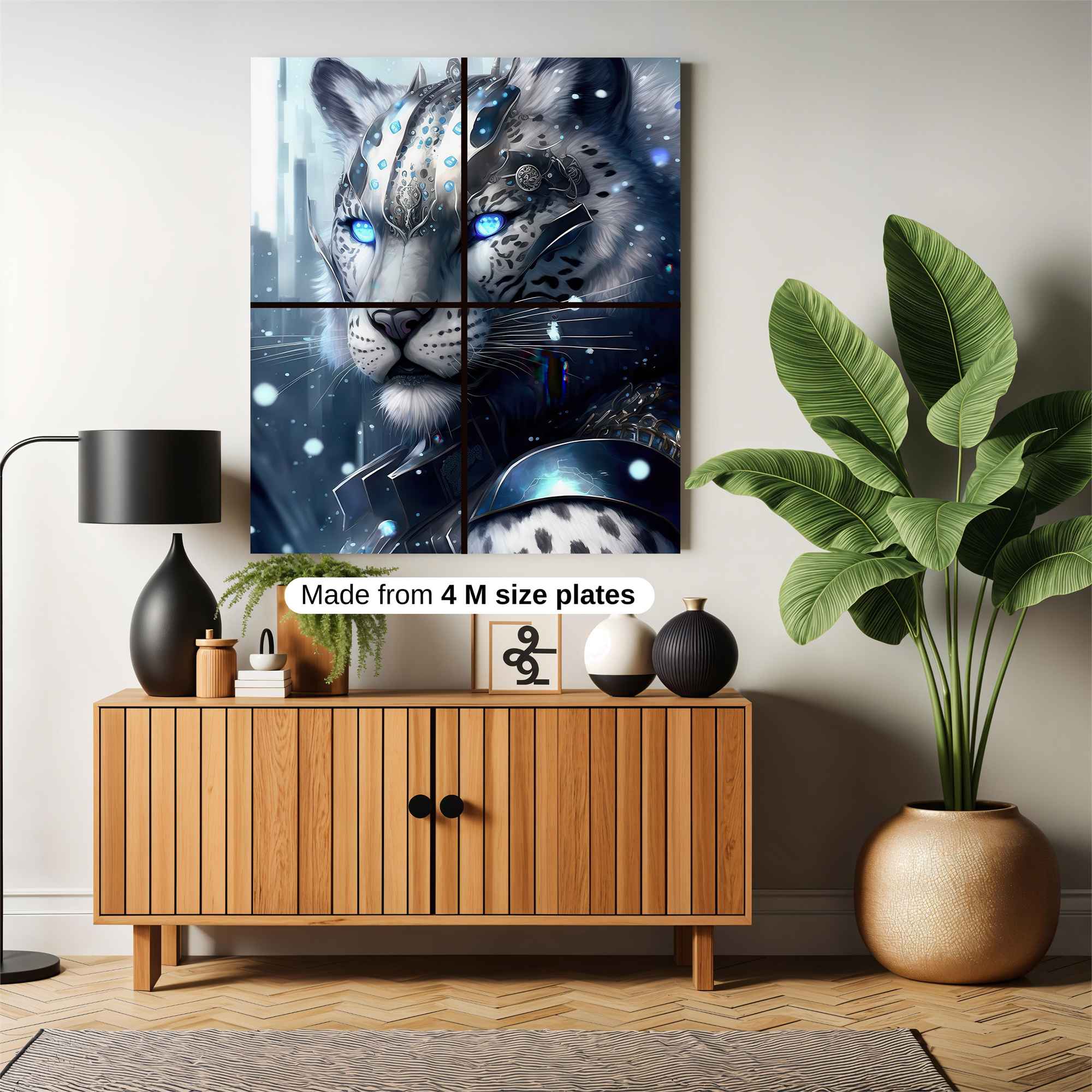 Cyber Luminescence Safe Wall Magnetic / M