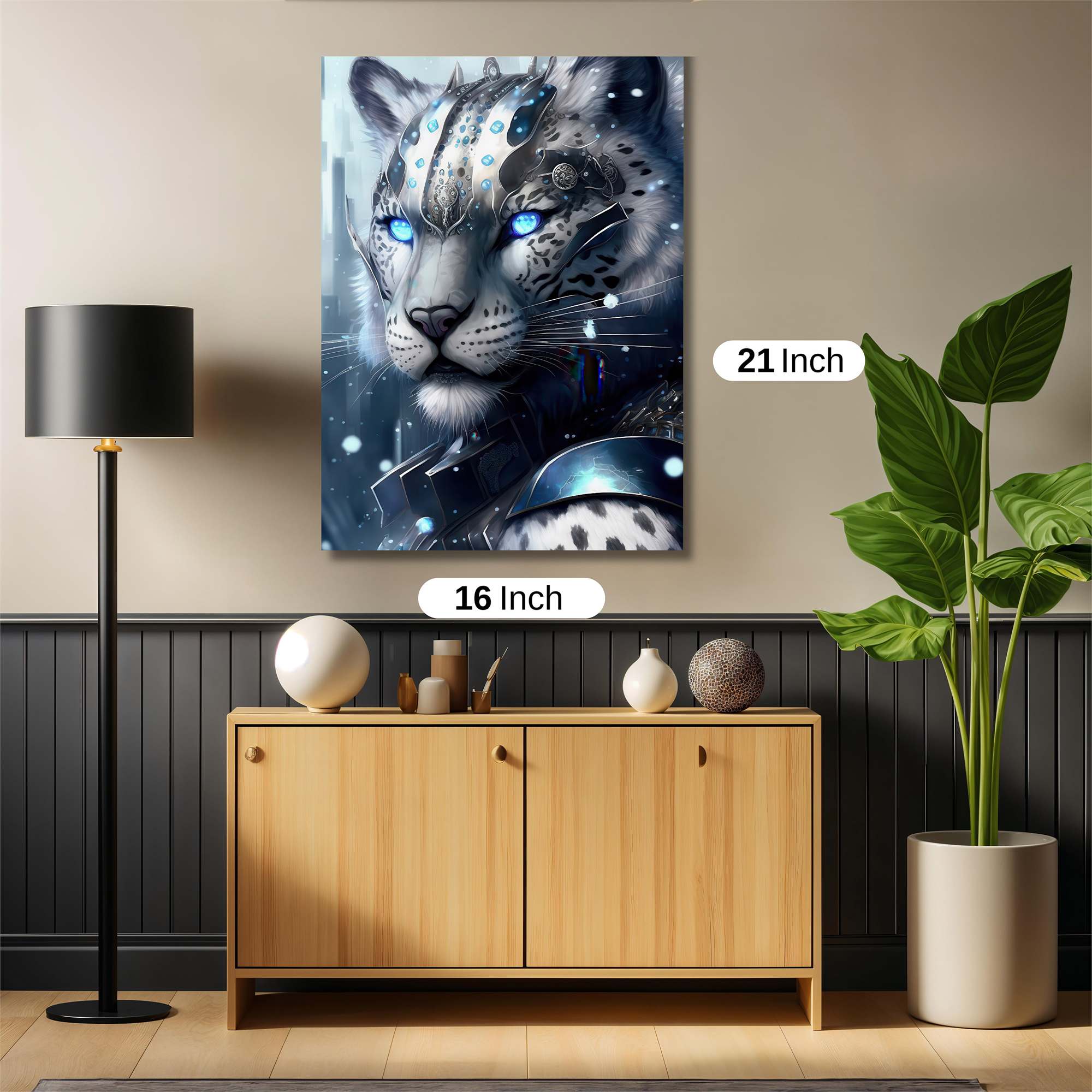 Cyber Luminescence Safe Wall Magnetic / M