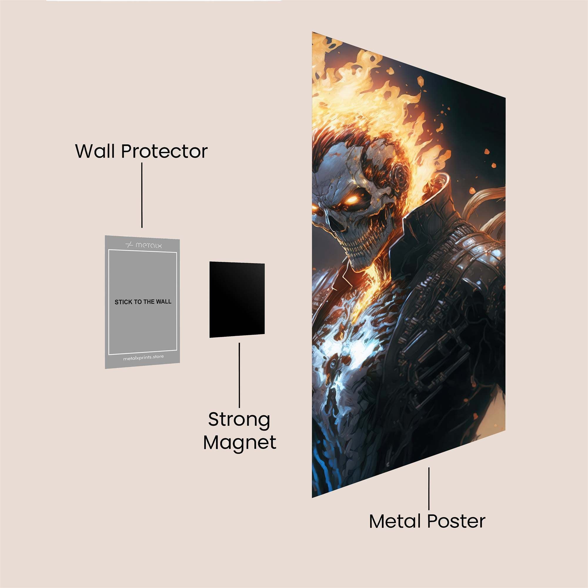 Inferno Fury Safe Wall Magnetic / M